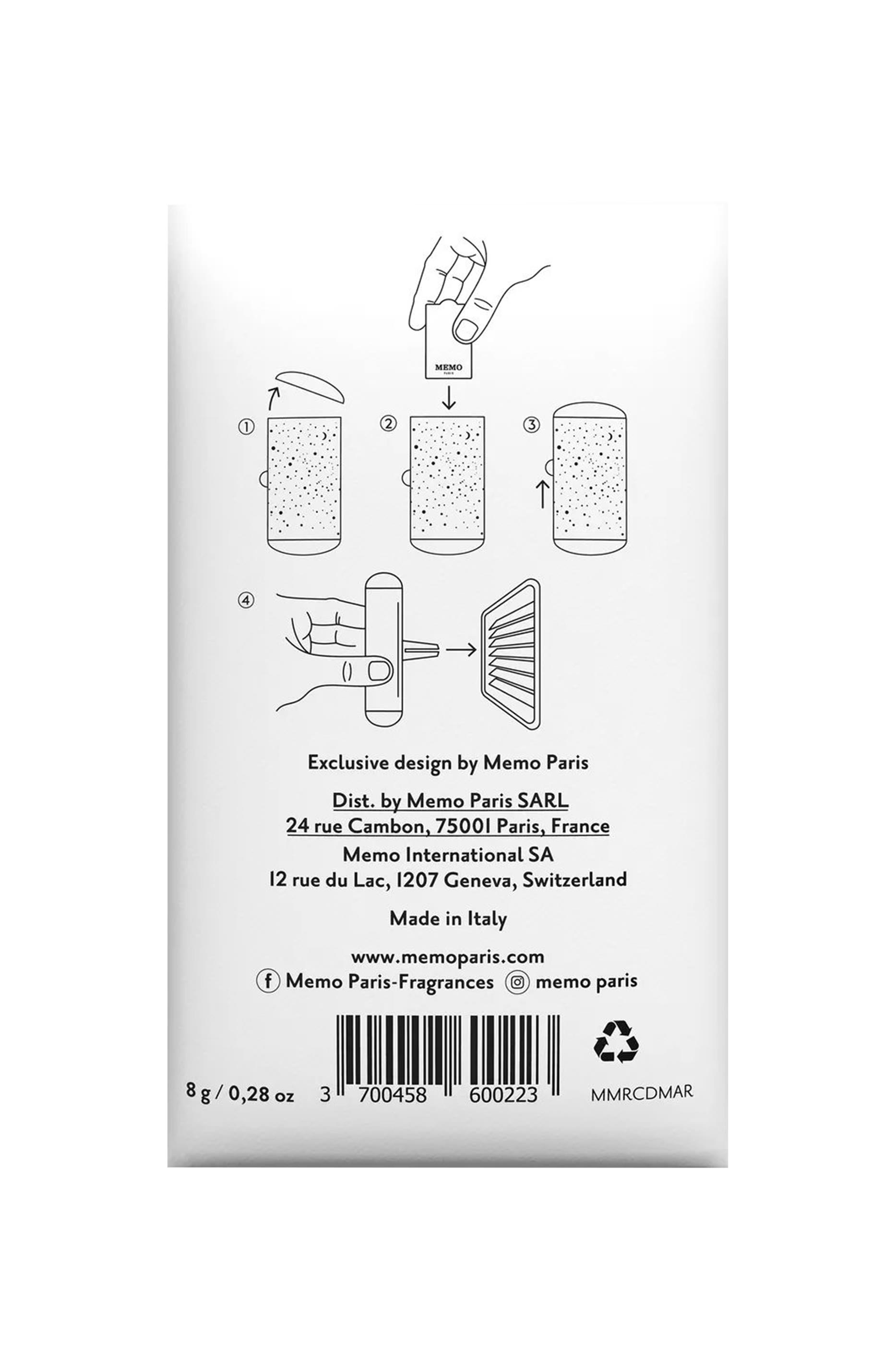 Marfa Car Diffuser Fragrance Refill