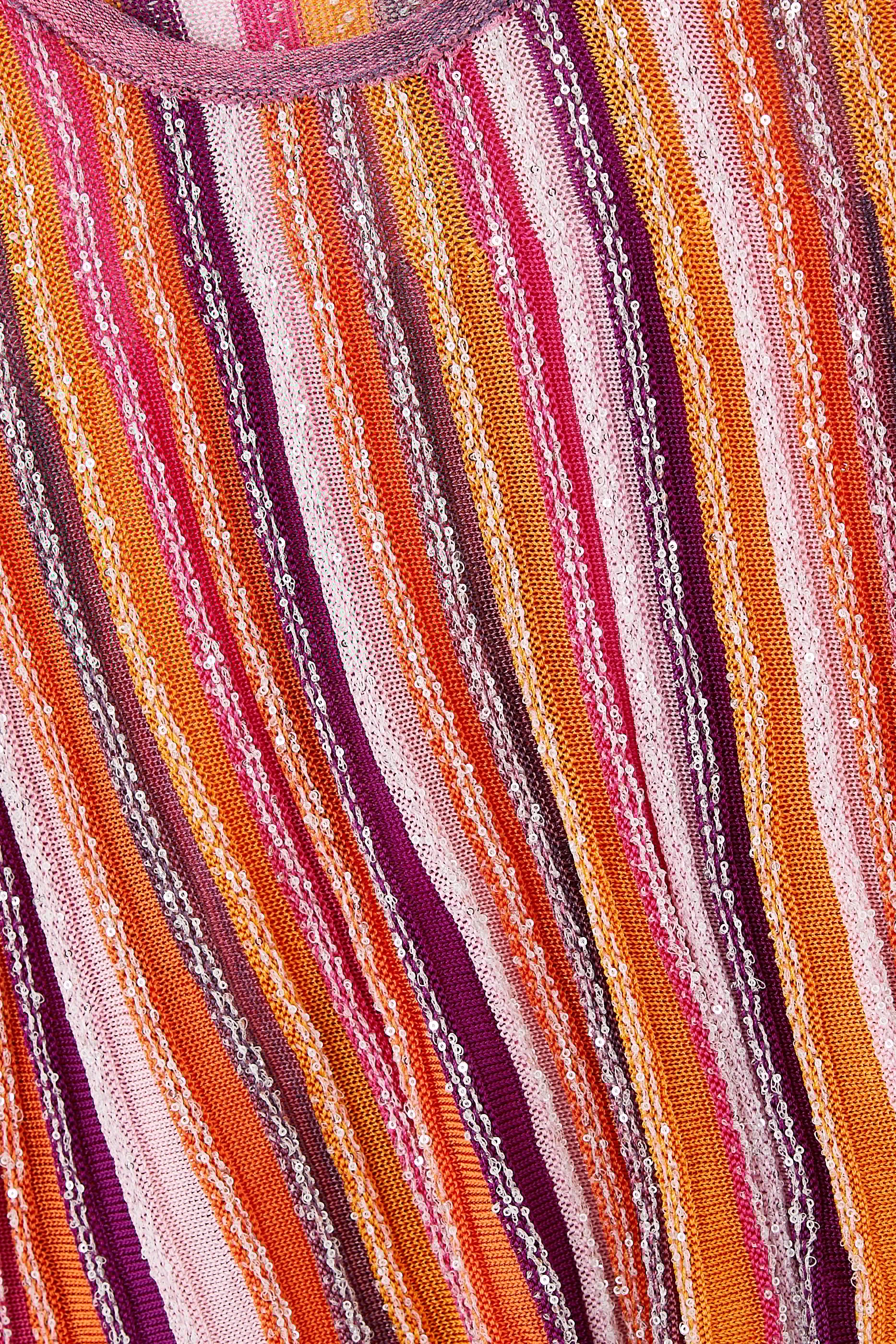 Kids Striped Intarsia-Knit Jumper