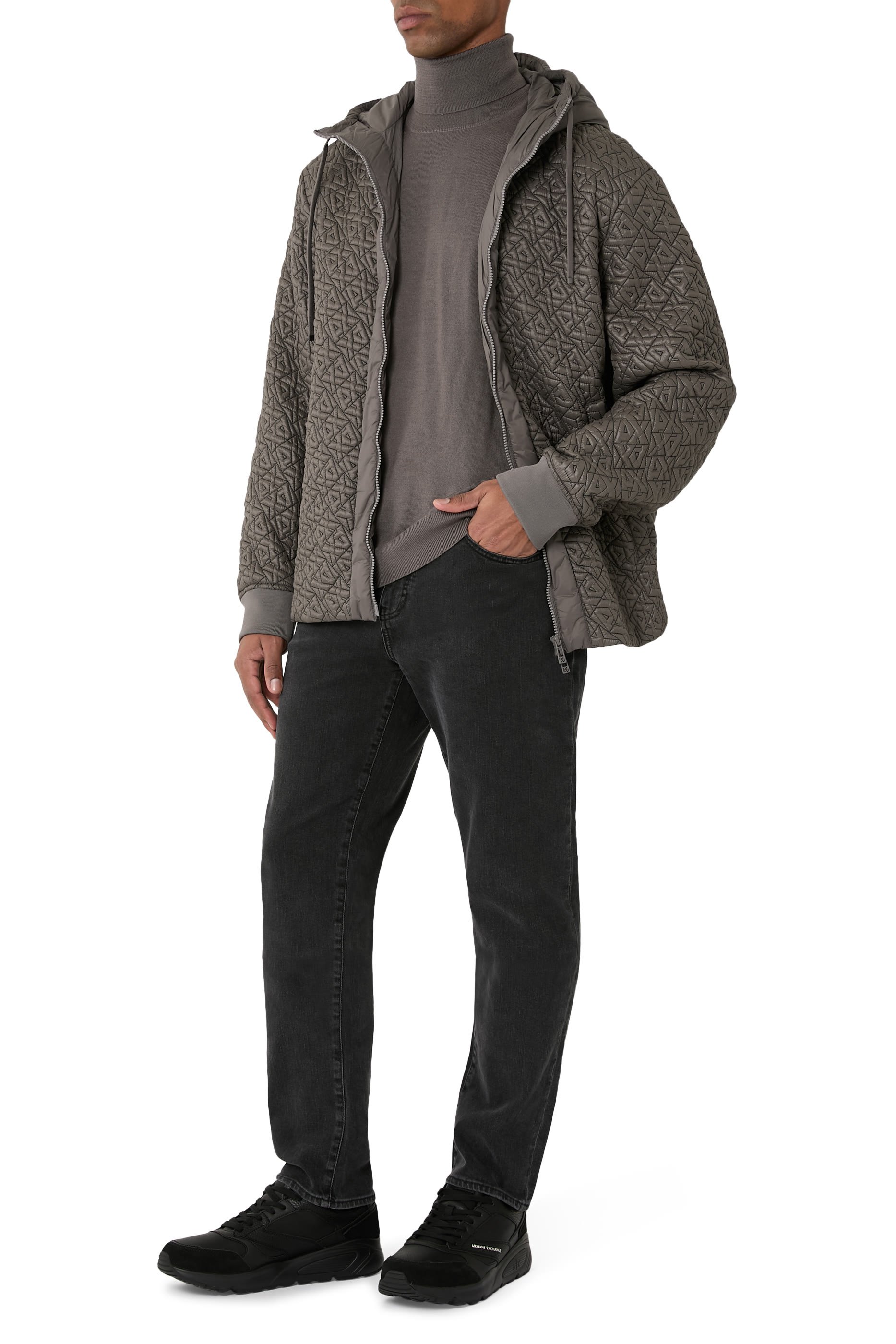 Sneakers with Contrasting Inserts