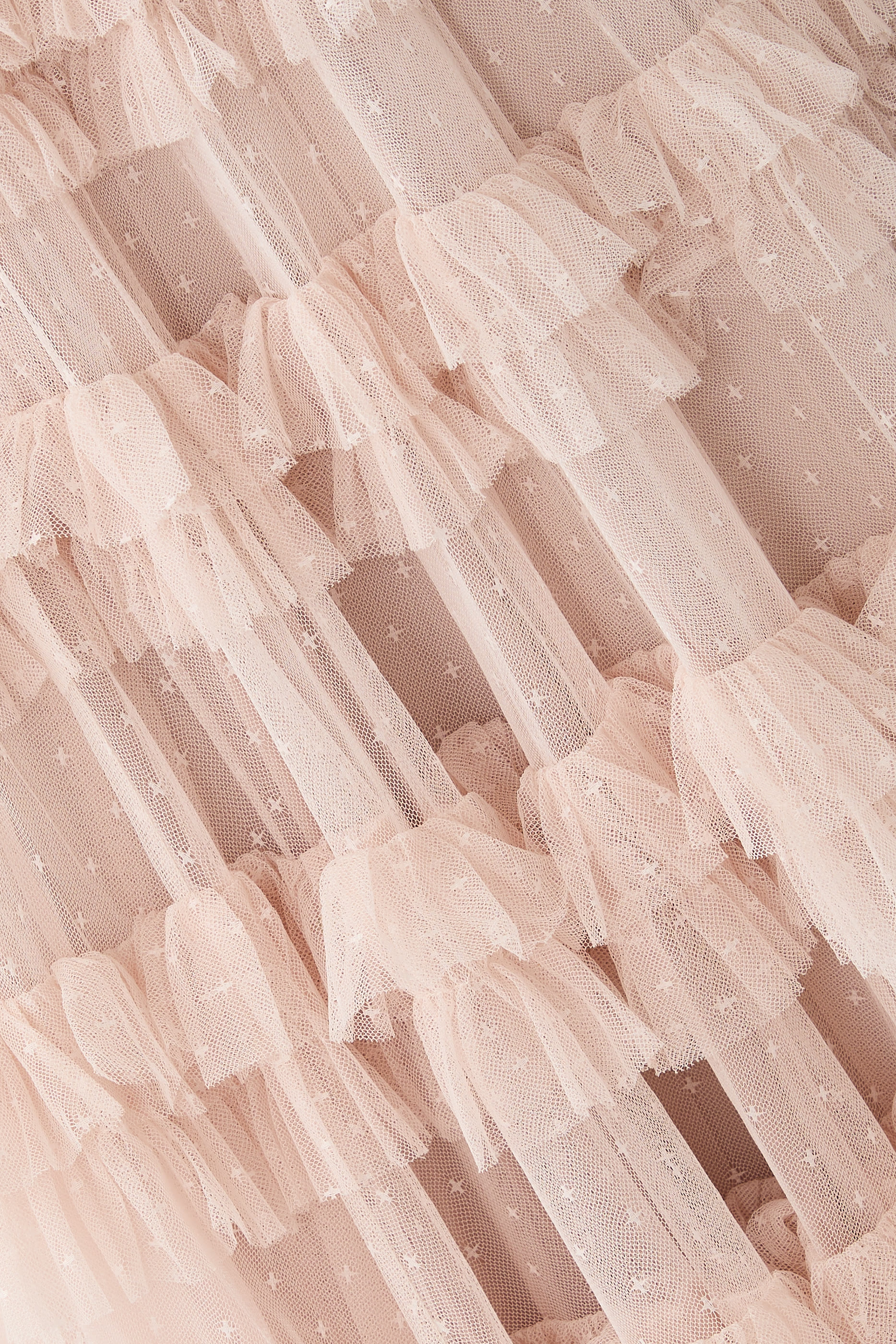 Lisette Ruffle One-Shoulder Gown