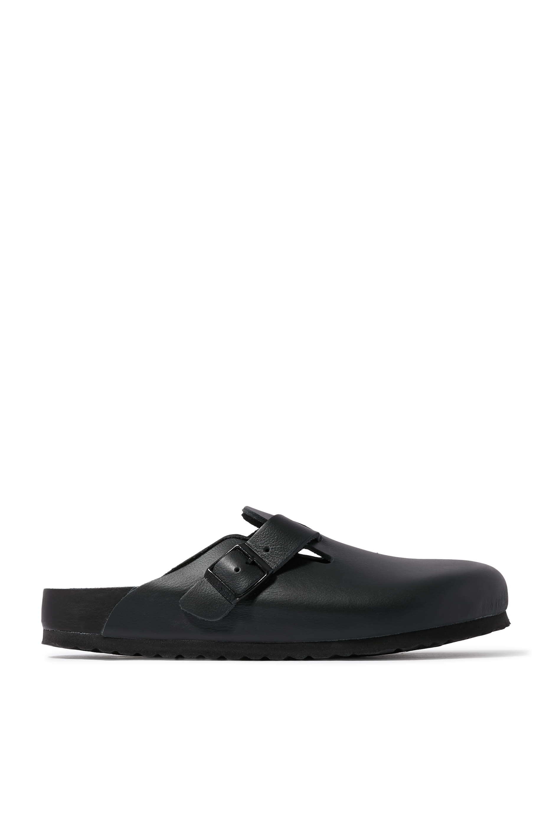 Boston Natural Leather Clogs 