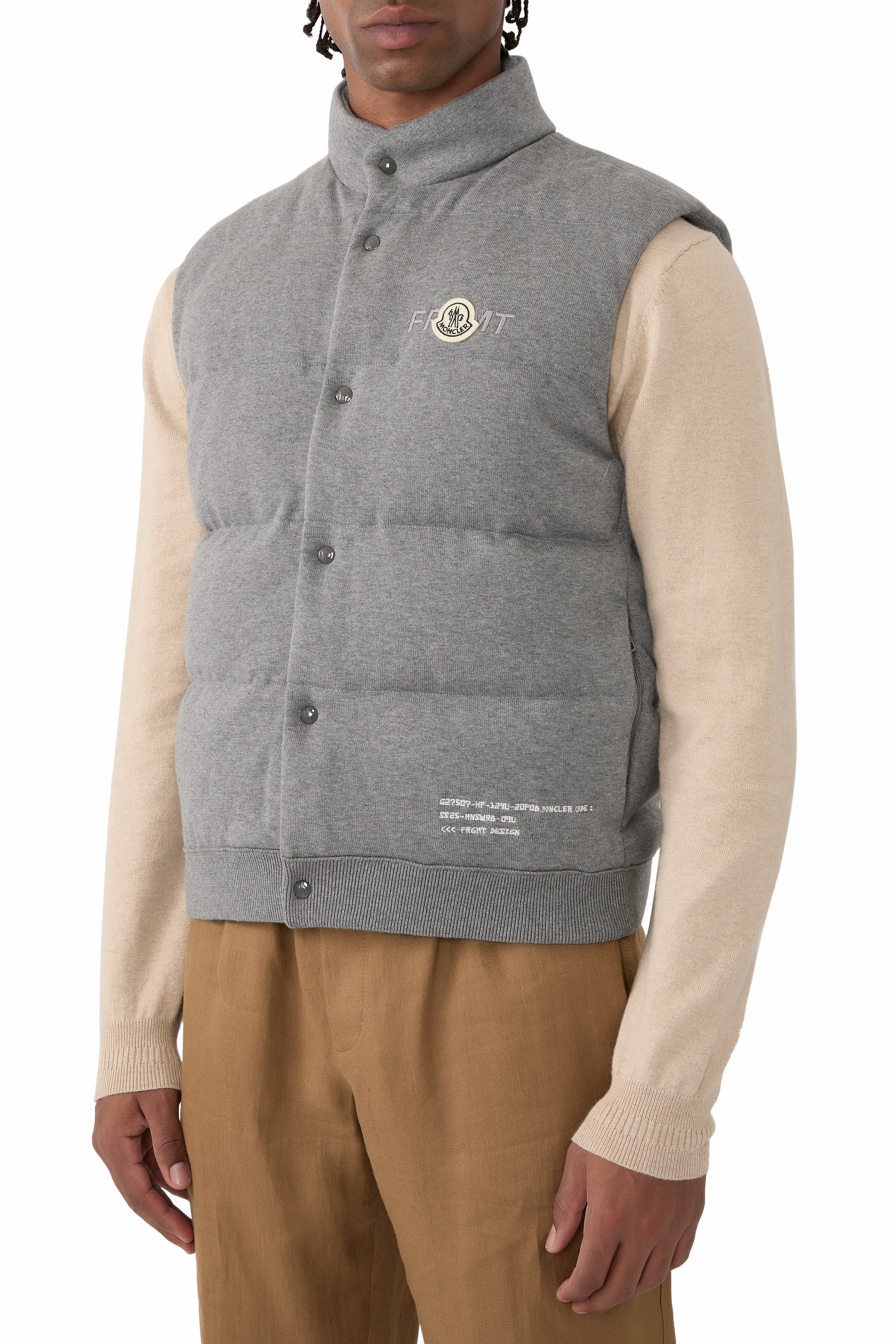 x FRGMT Cotton Down Vest