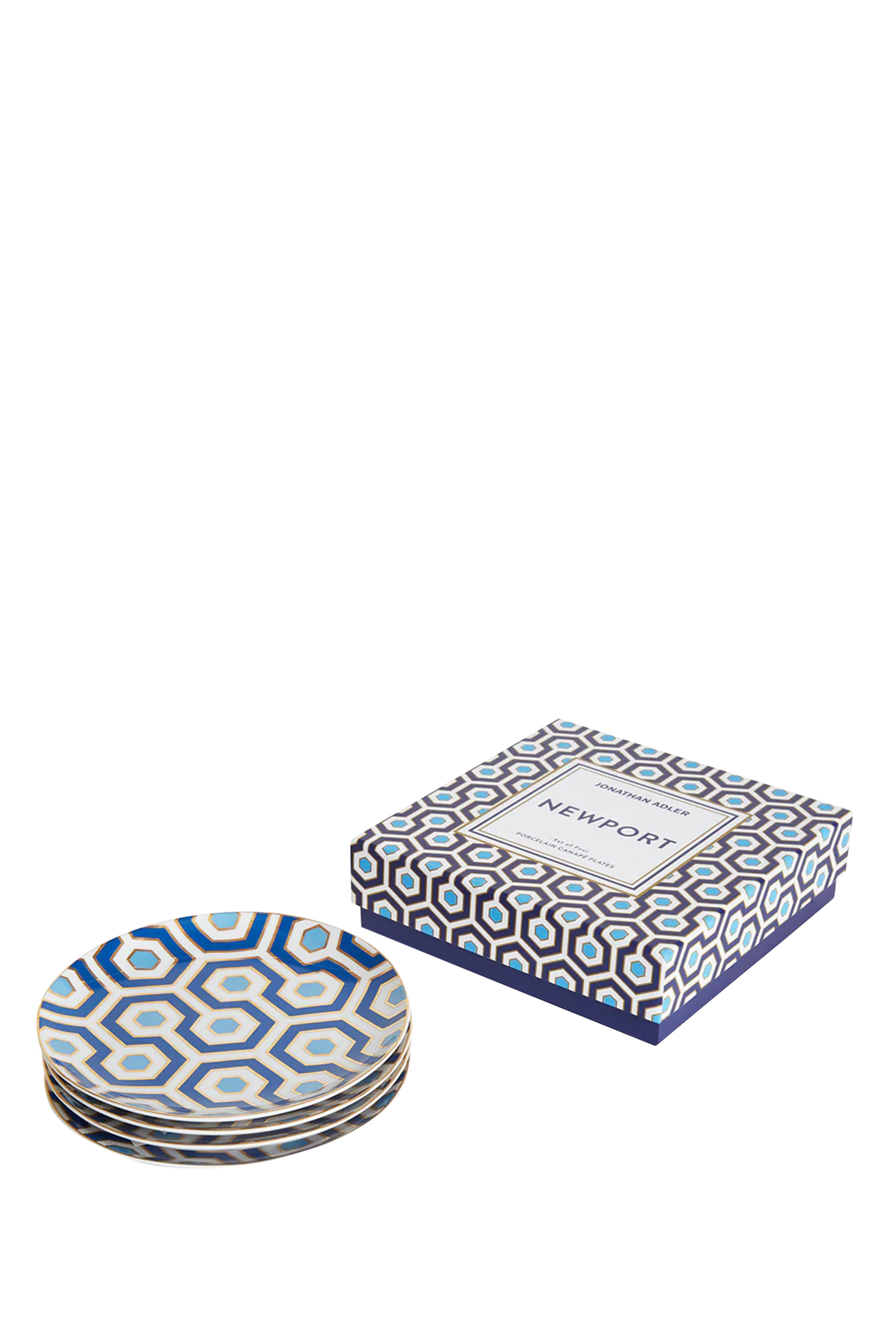 Newport Dessert Plate, Set of 4