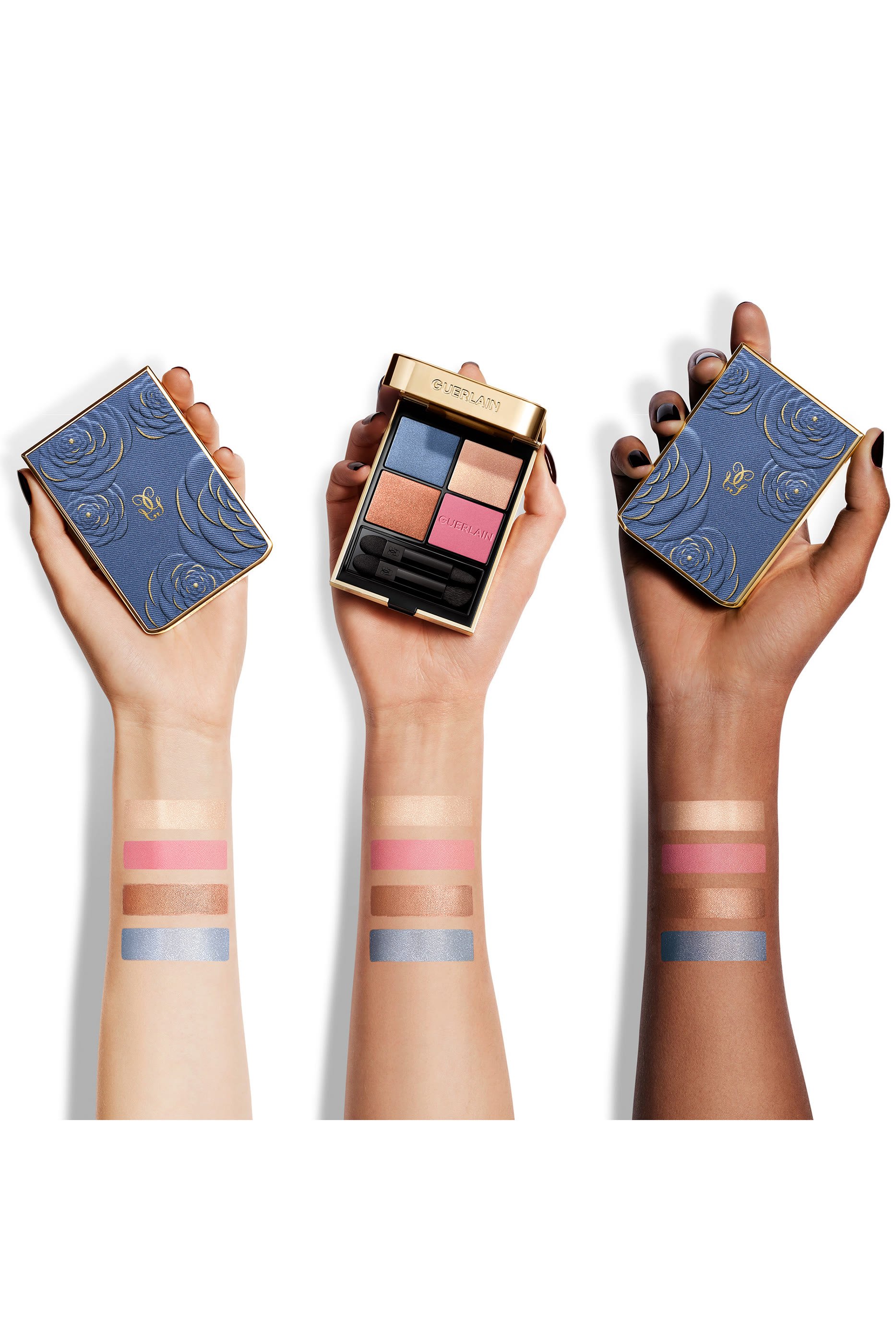 Ombres G Denim Blossom Eyeshadow Quad 