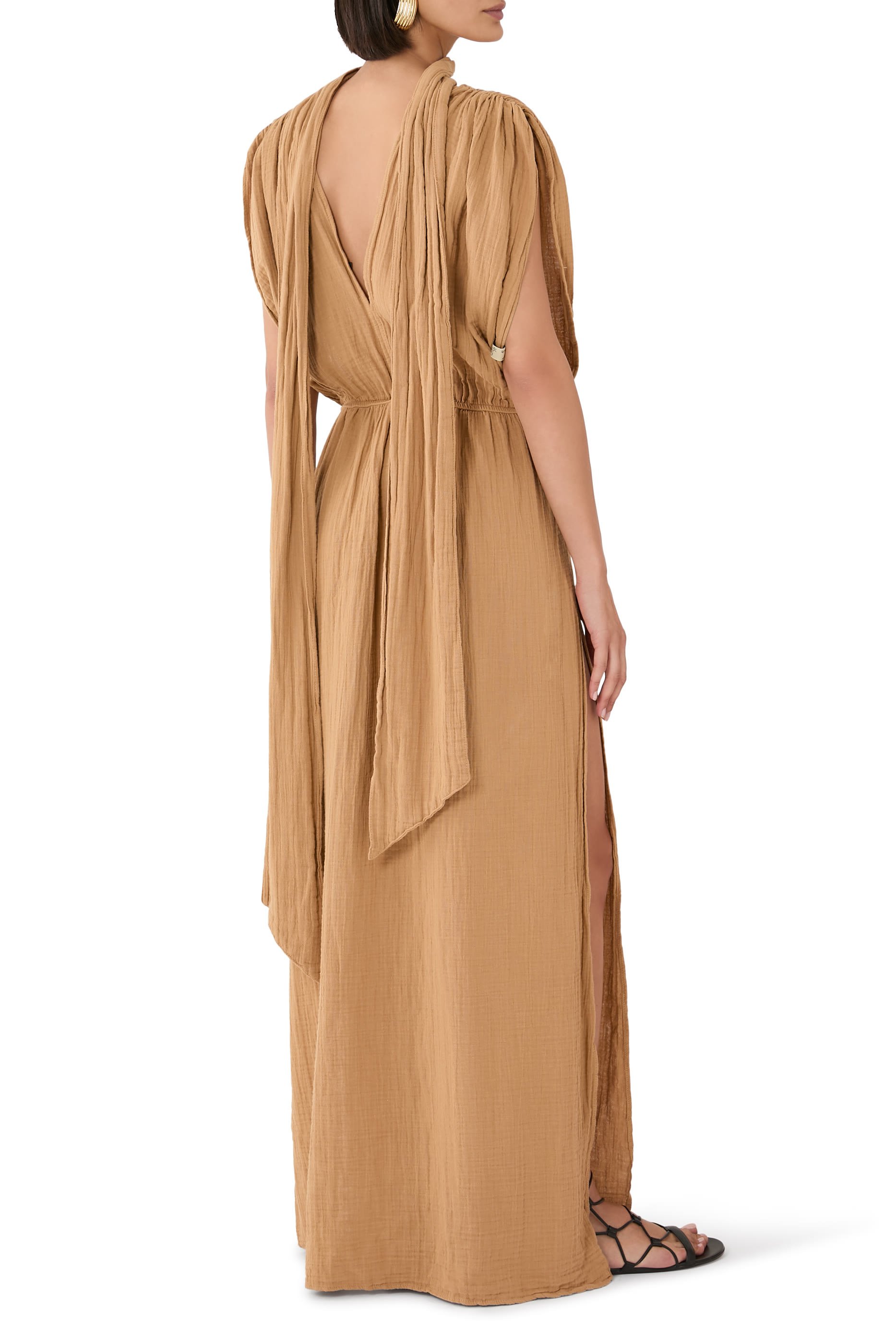 V-Neck Maxi Dress