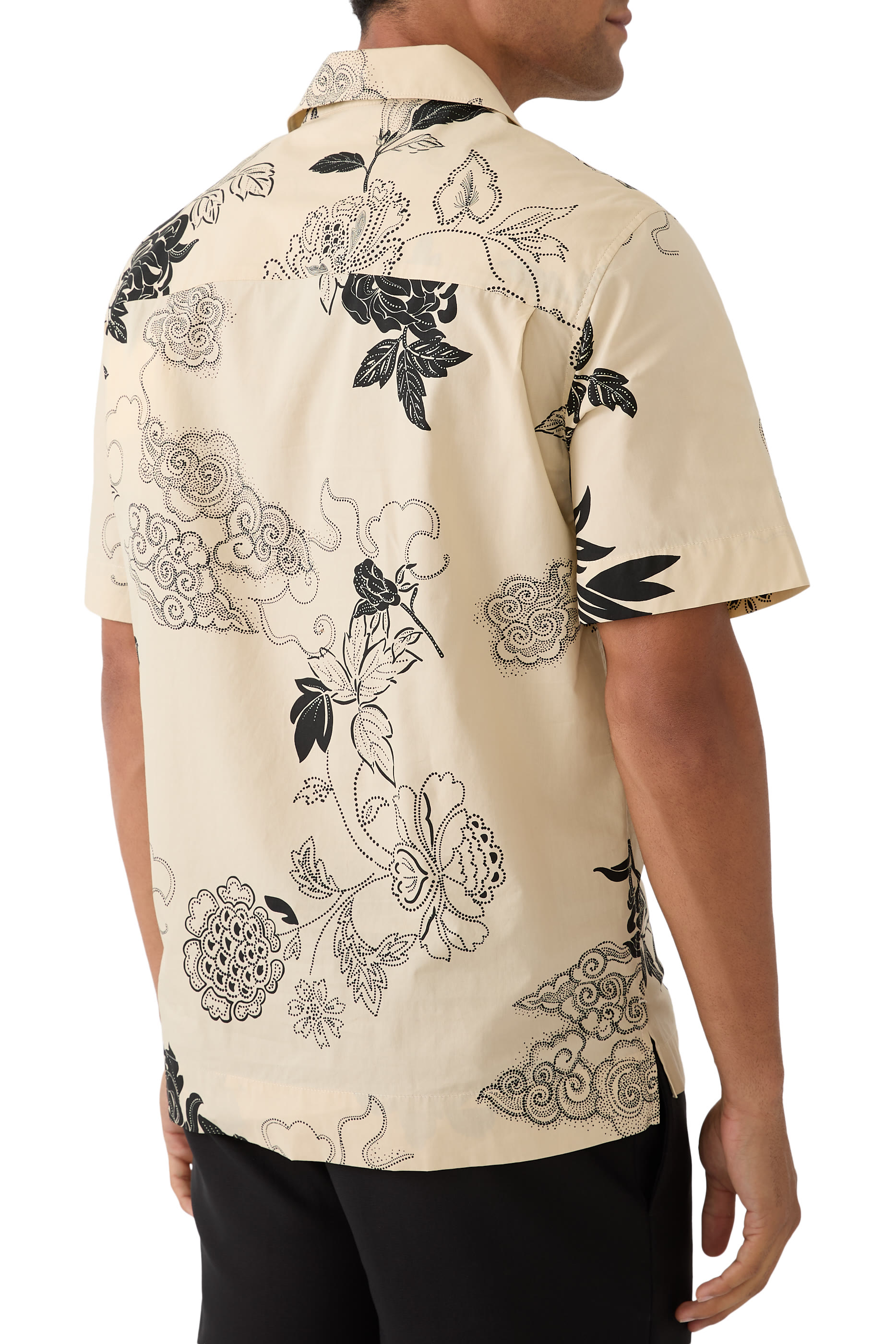 Floral Print Cotton Shirt