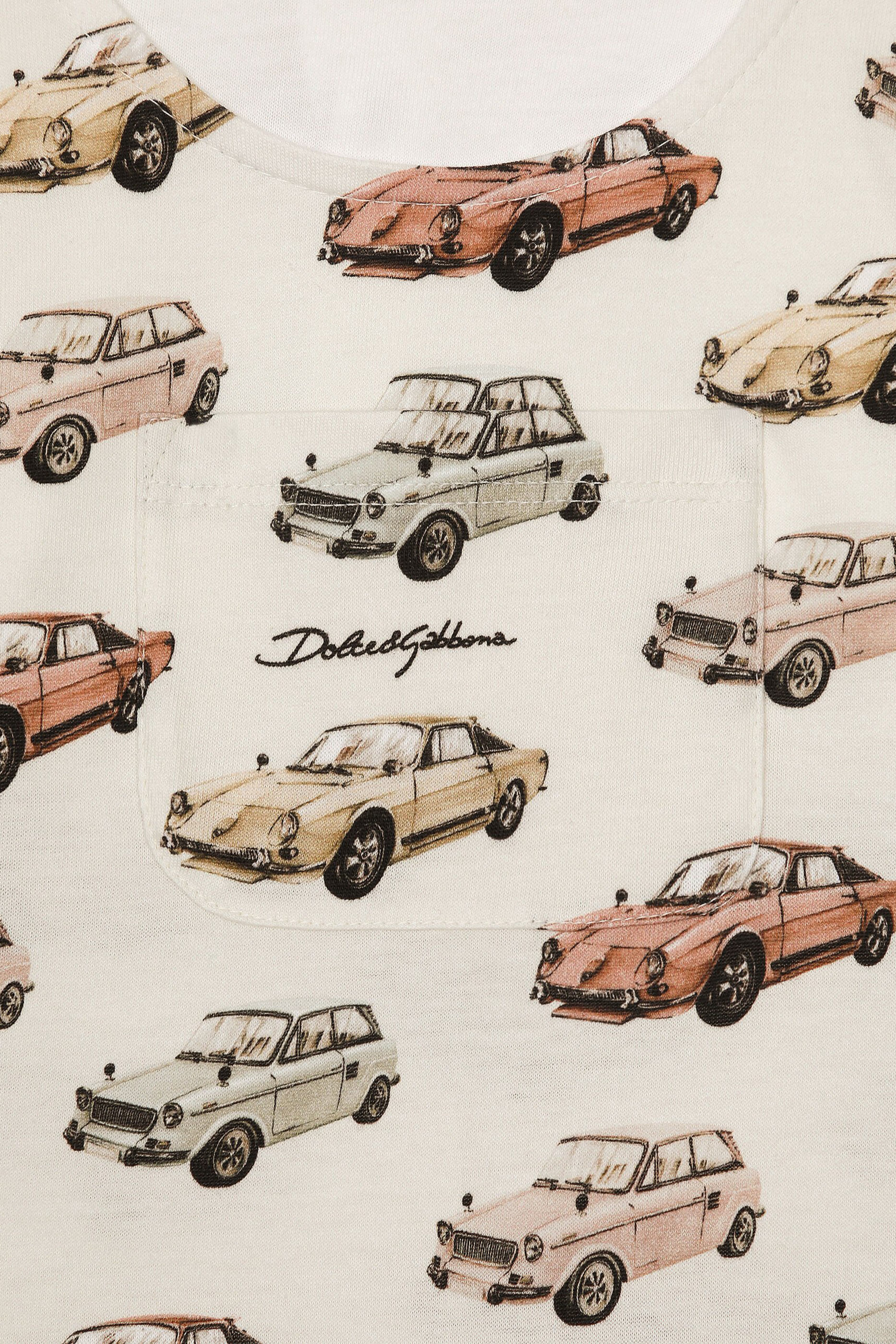 Kids Car Printed Romper