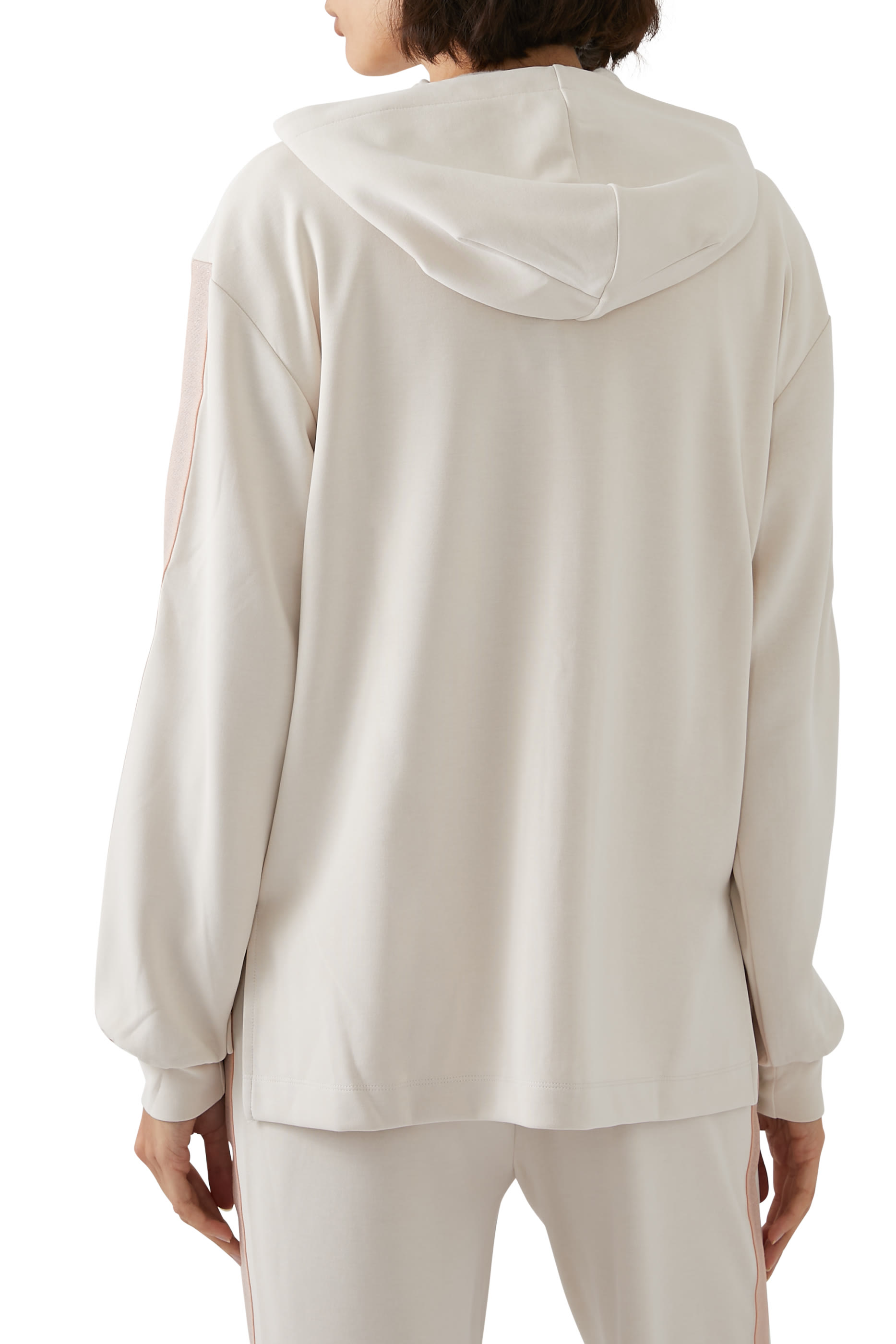 EA7 Logo Zip-Up Hoodie