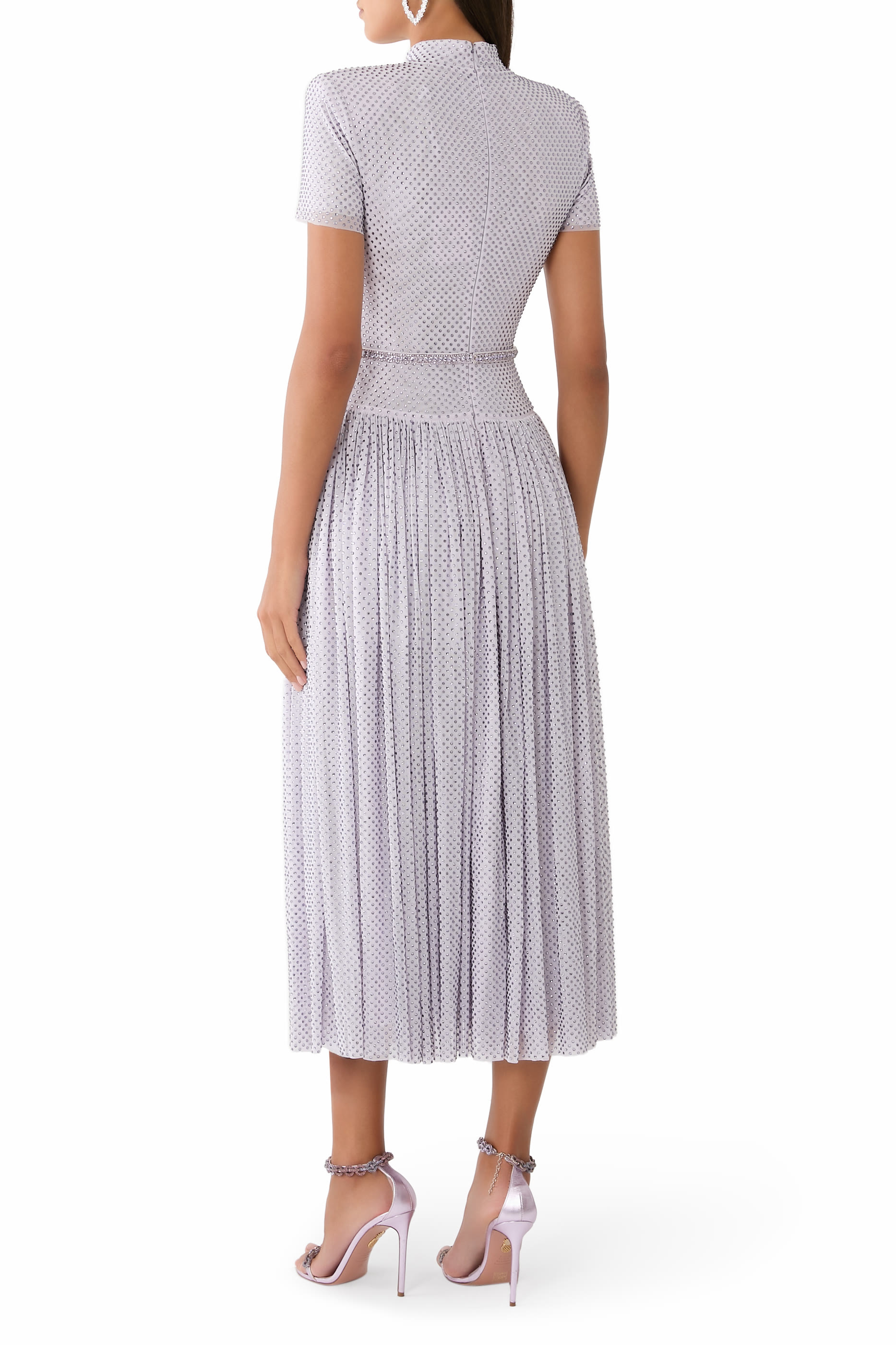 Rhinestone Midi Dress