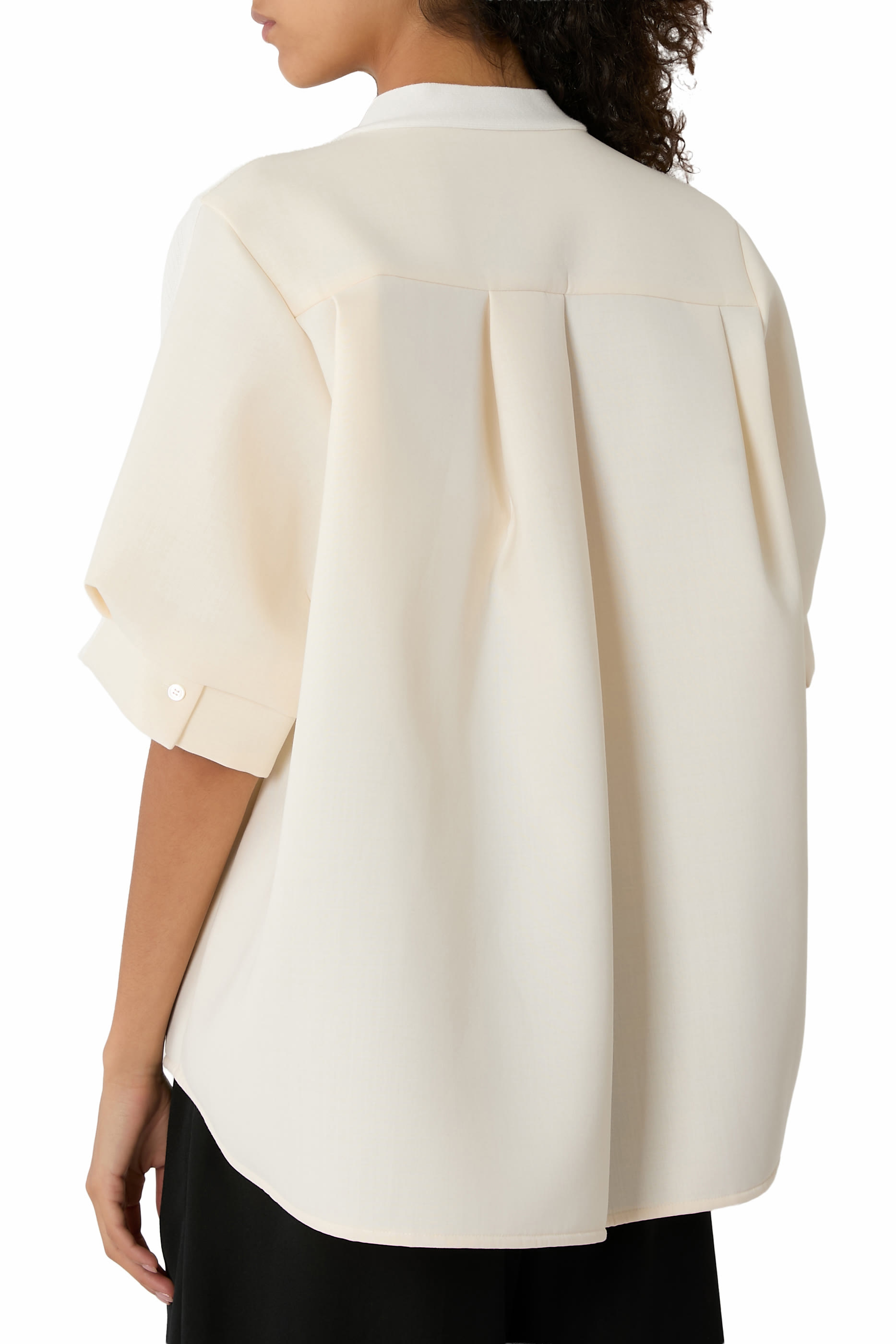 Suiting Mix Knit Cardigan 