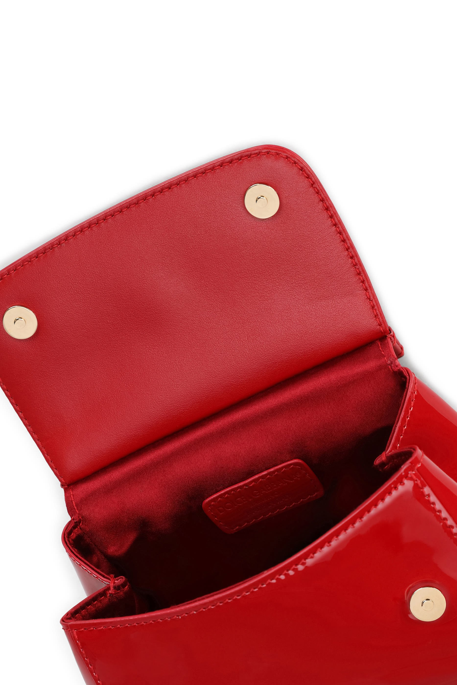 Kids Patent Leather Mini Sicily Bag 