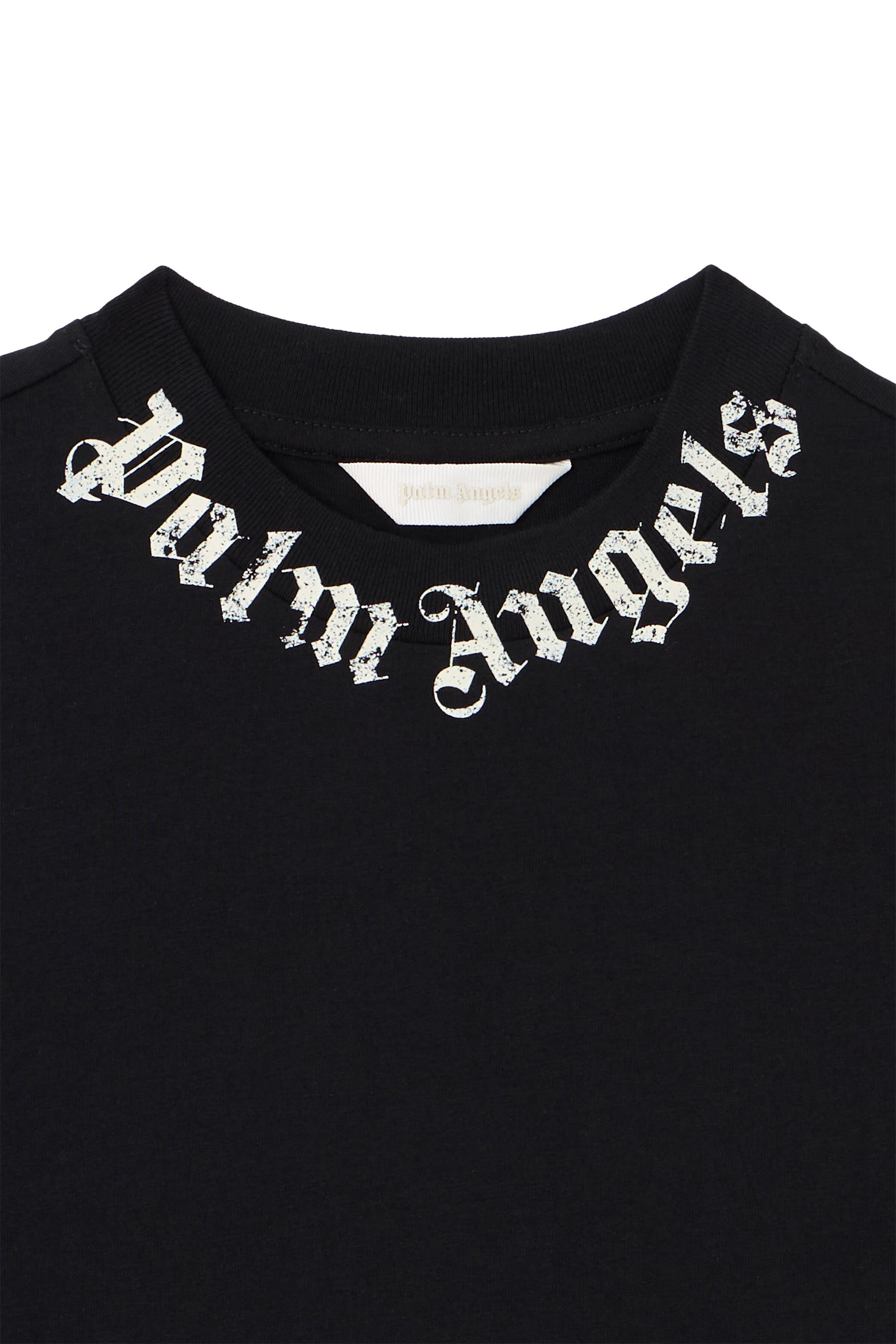 Kids Neck Logo Brushed T-Shirt