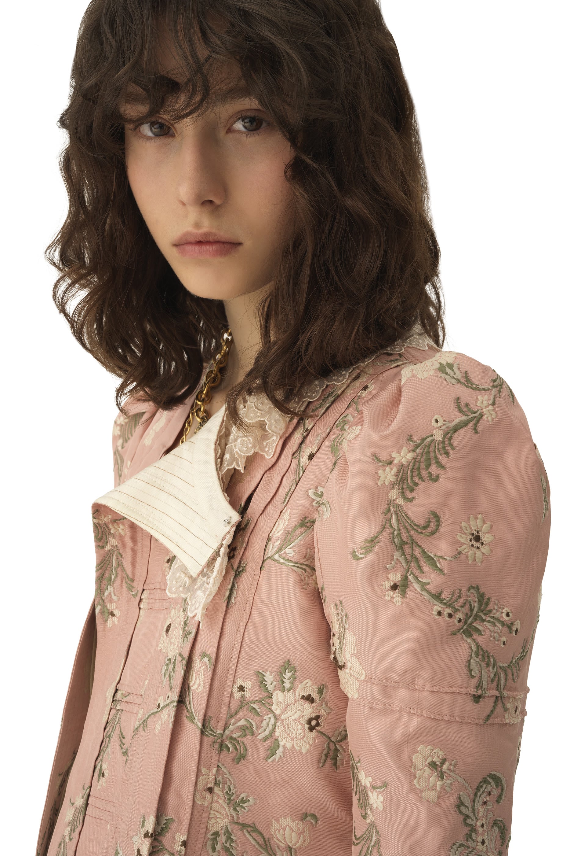 Fitted Jacquard Jacket