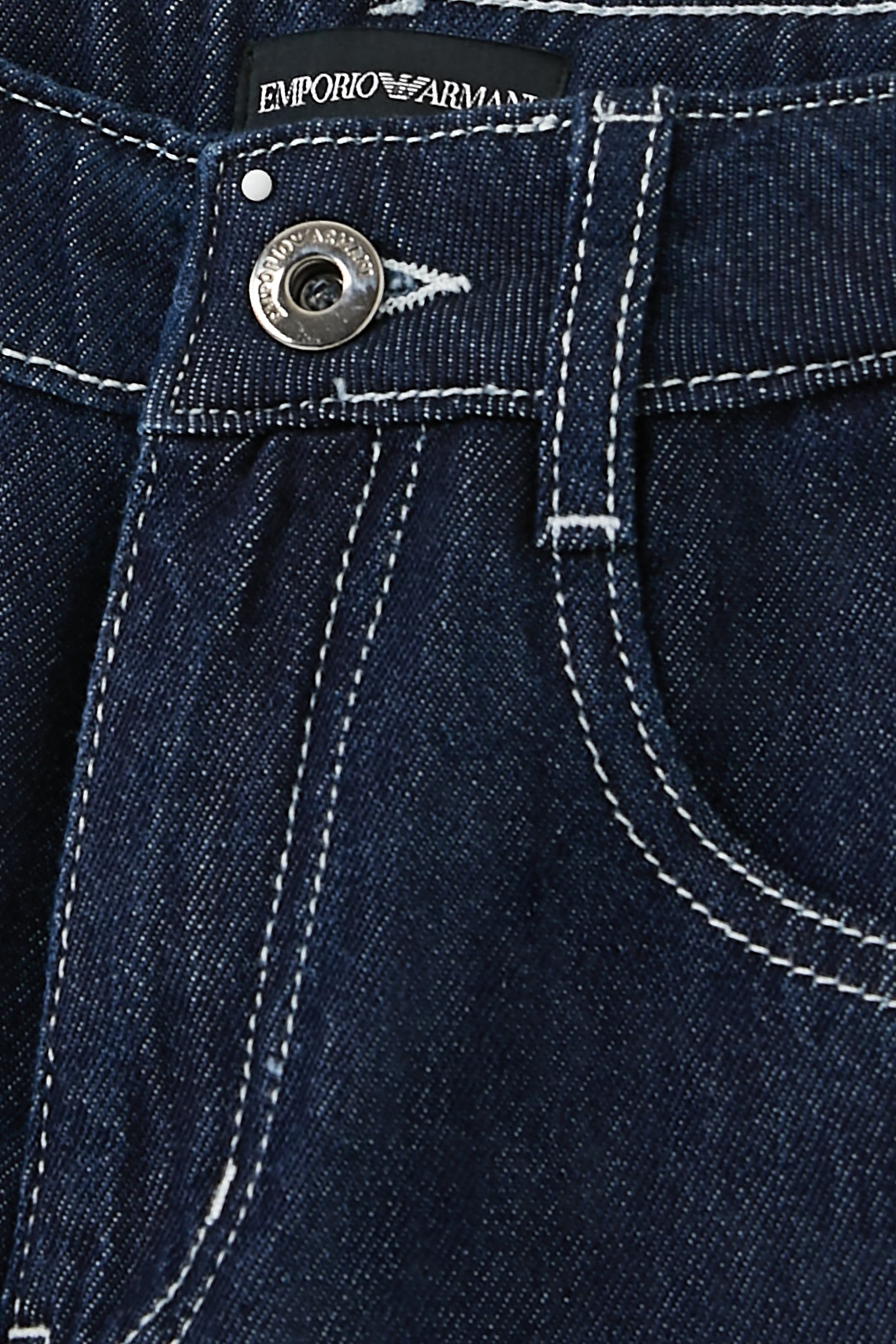 Kids Wide-Leg Denim Jeans