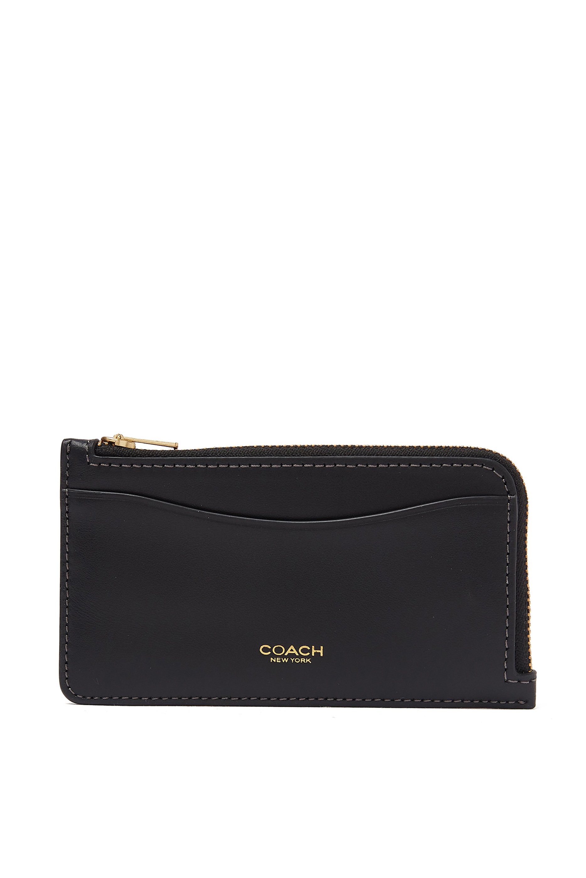 Leather Zip Around Wallet