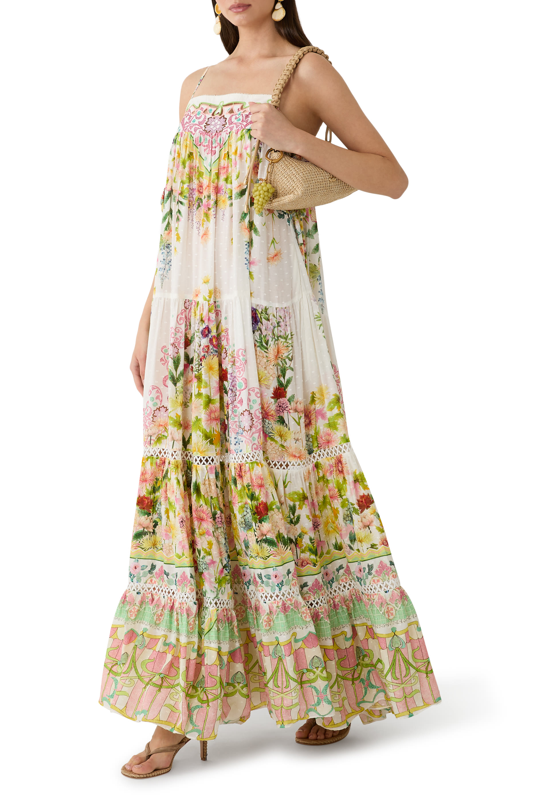 Long-Tiered Bow-Tie Dress