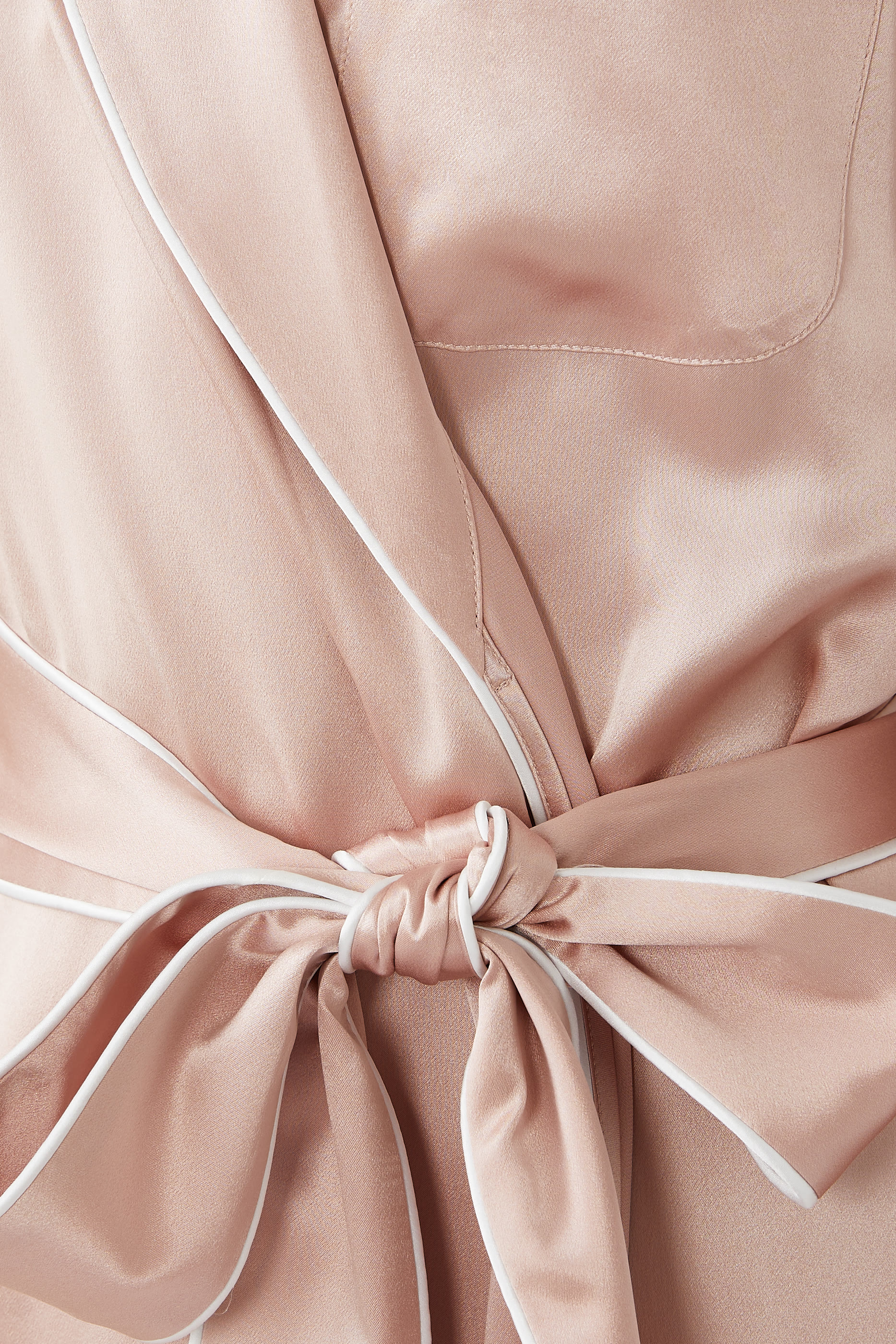 Astrid Silk Satin Robe