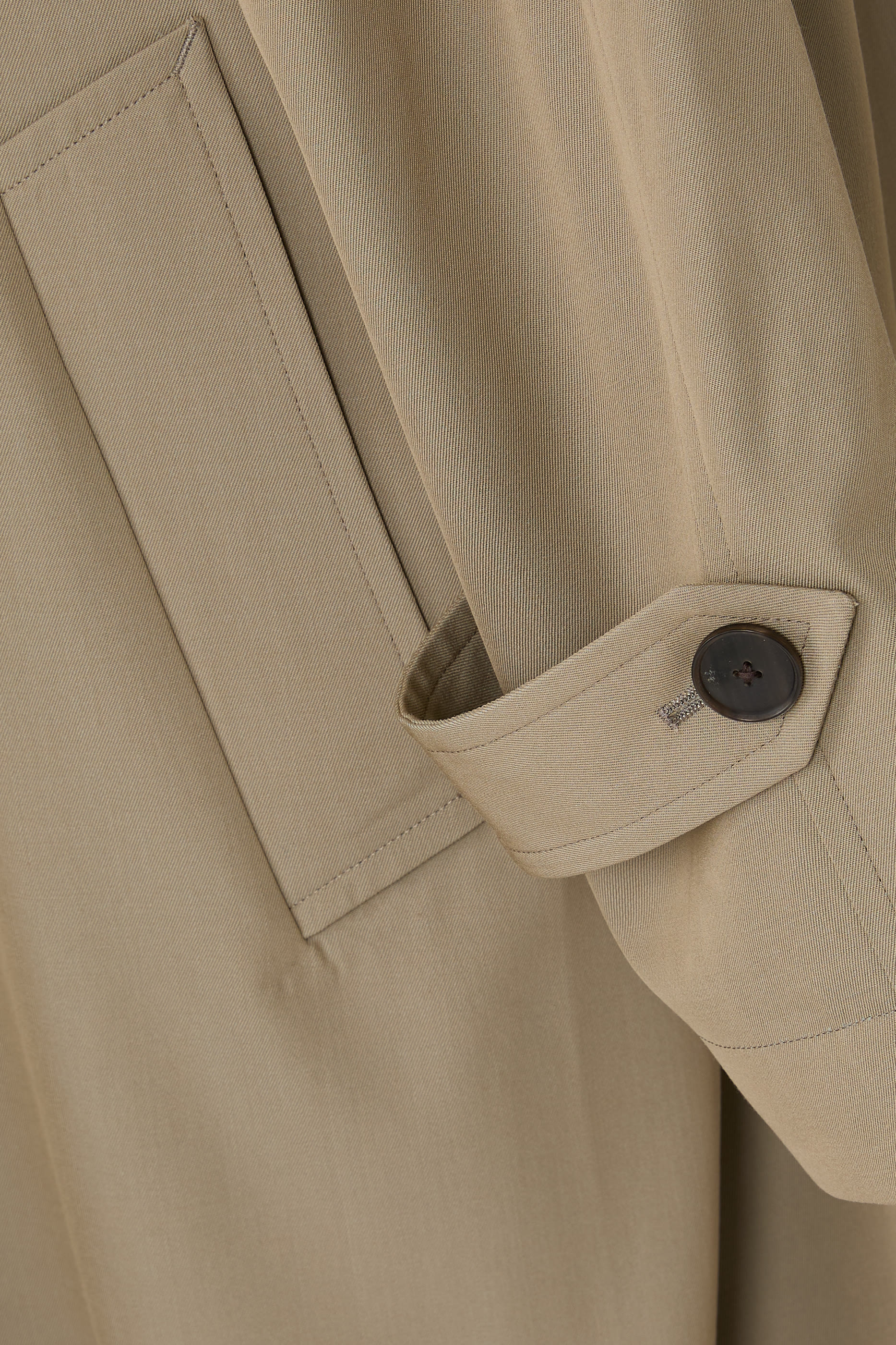 Light Wool Max Gabardine Coat