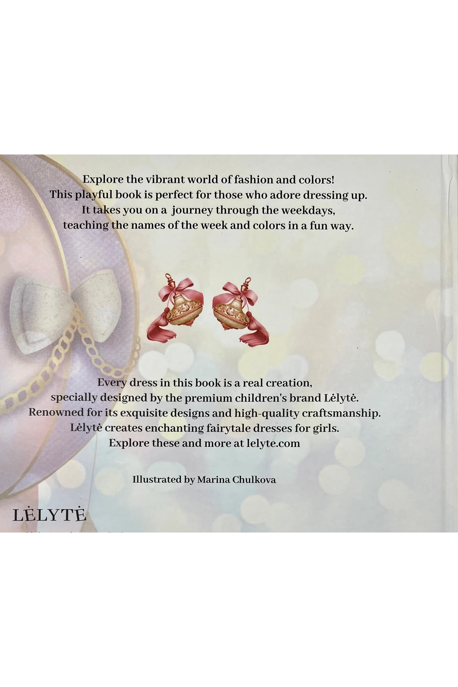 Kids Weekdays & Colors Book 