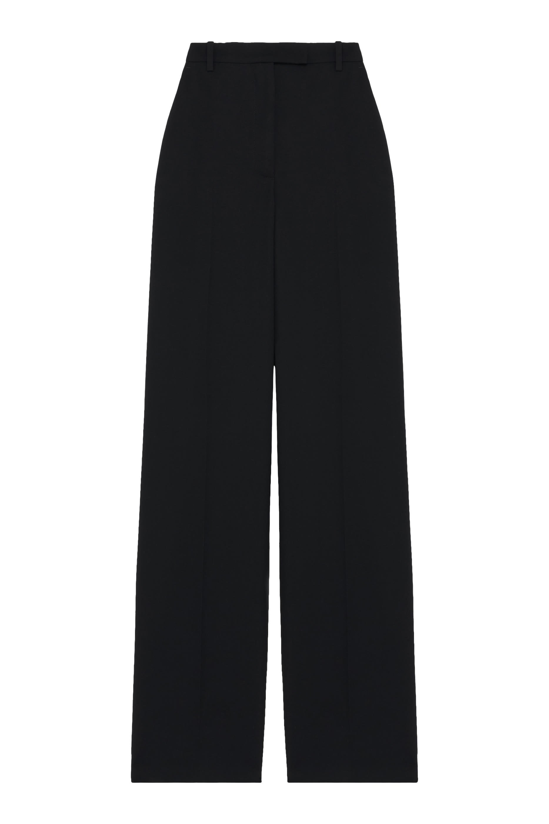  High-Waisted Tailored Trousers 