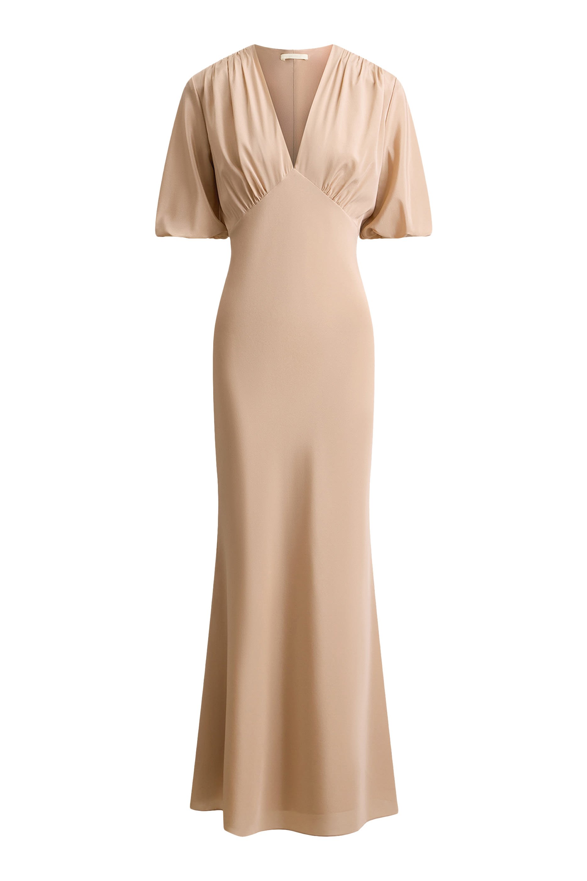 Madeleine Mulberry Silk Dress