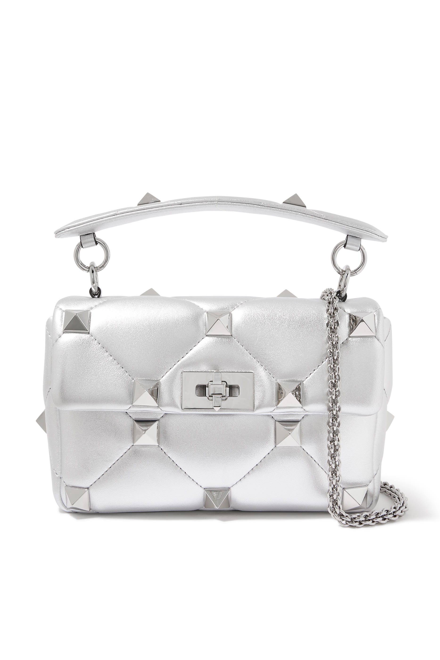 Valentino Garavani Roman Stud Leather Bag