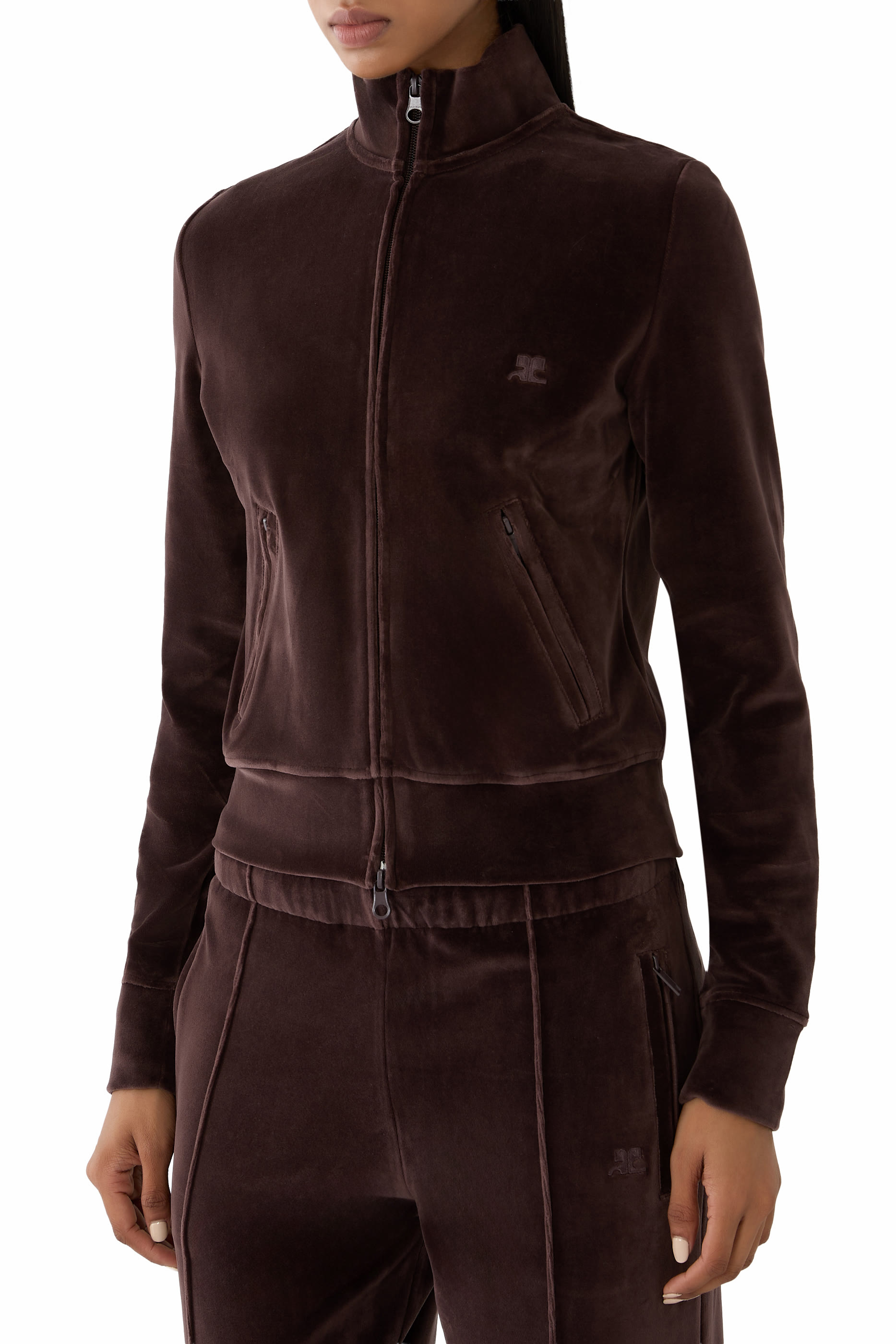 Zipped Tracksuit Jacket