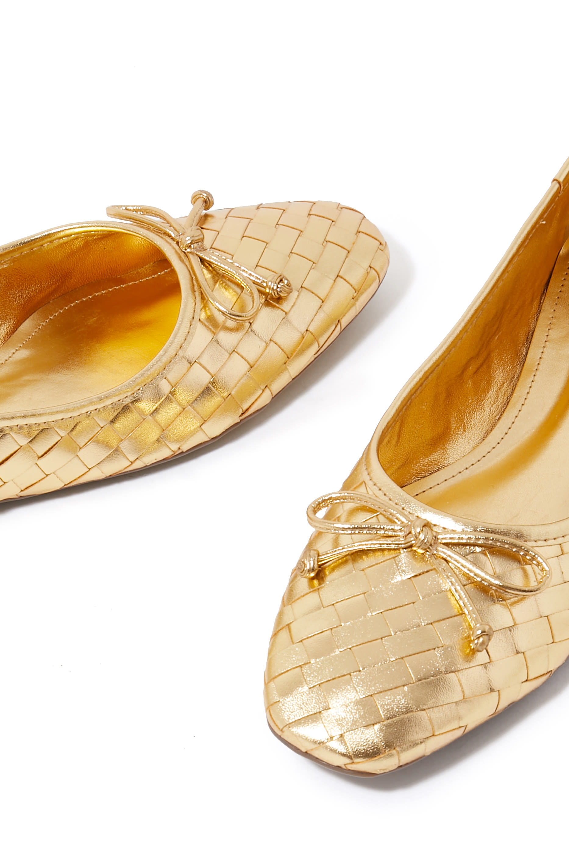 Arissa Woven Ballerina Flats