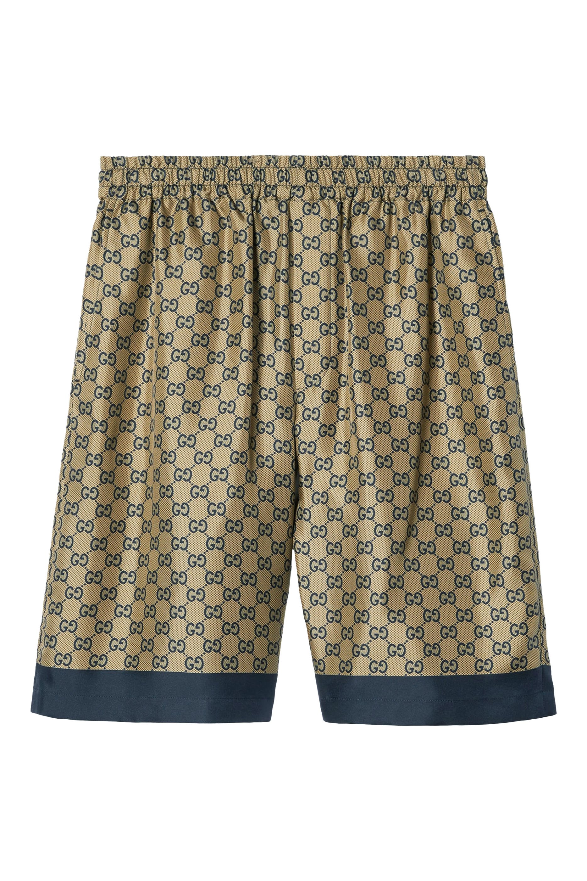 GG Silk Twill Shorts