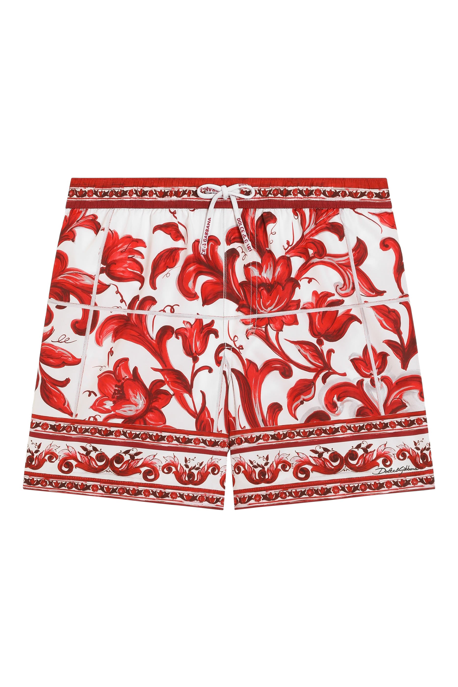 Kids Majolica-Print Boxer Shorts