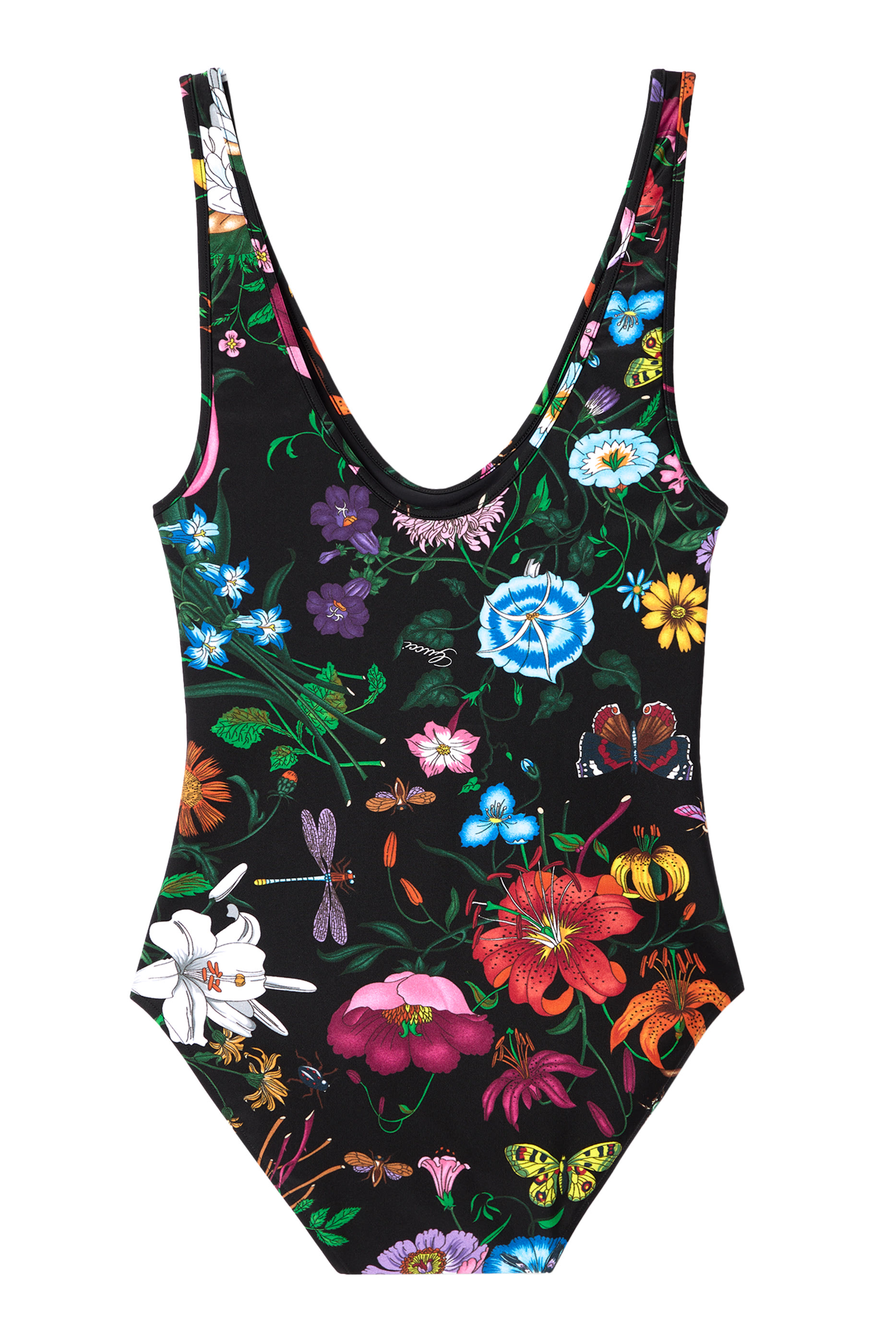 Printed Sparkling Jersey Swimsuit
