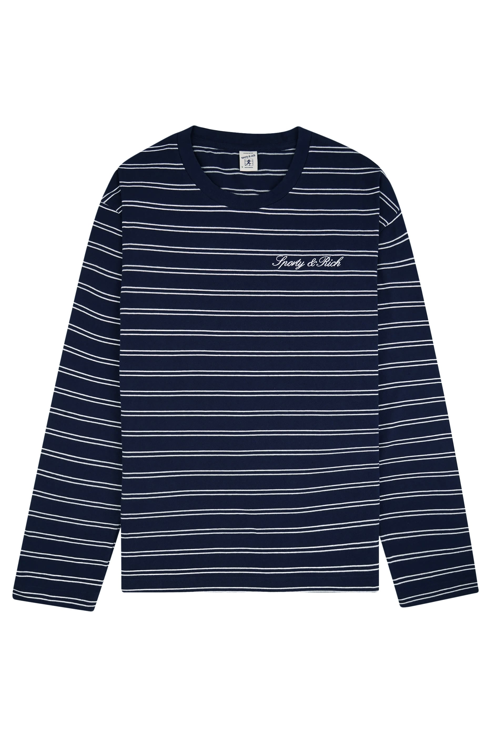  Signature Logo Striped T-Shirt 