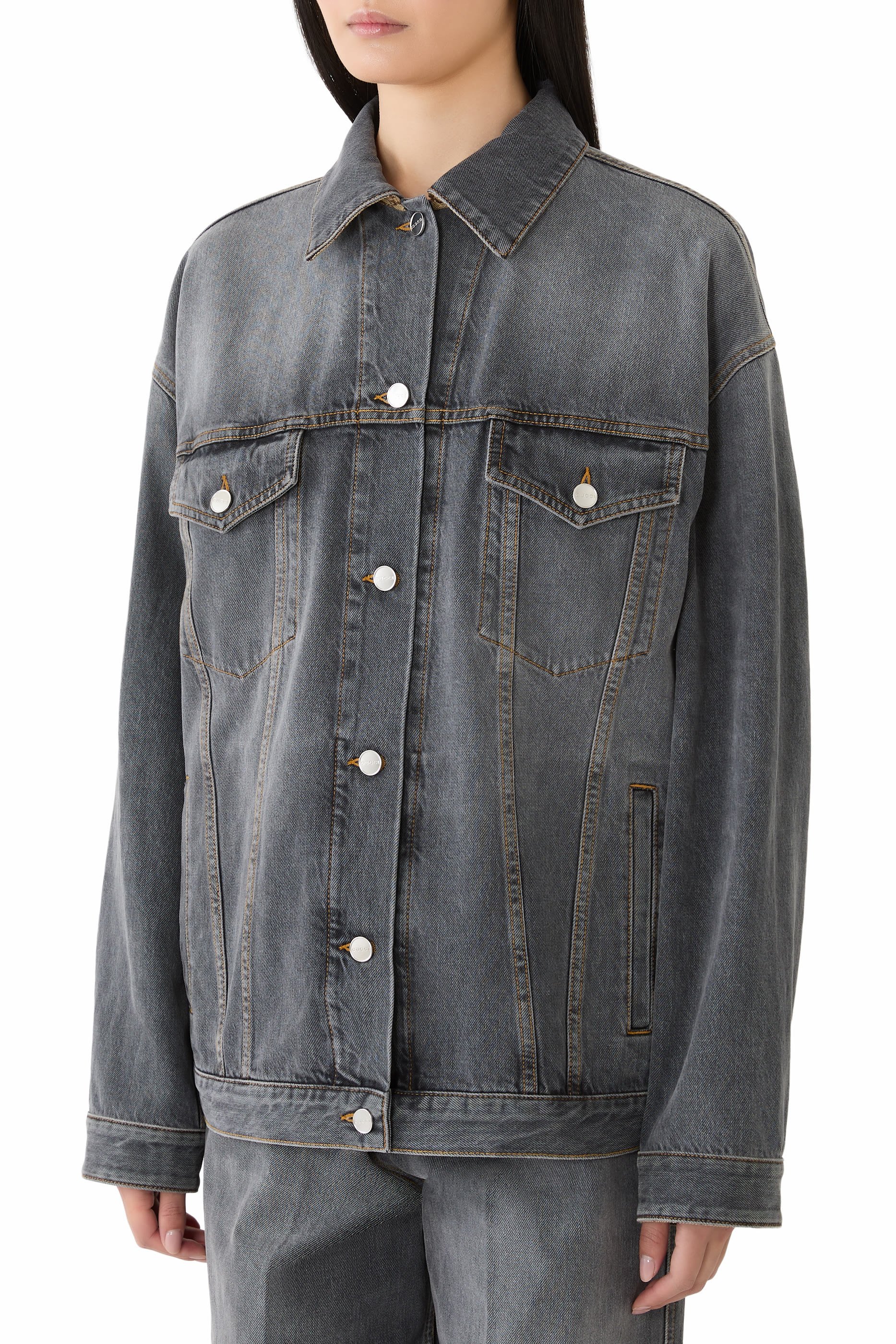  Cotton Denim Jacket 