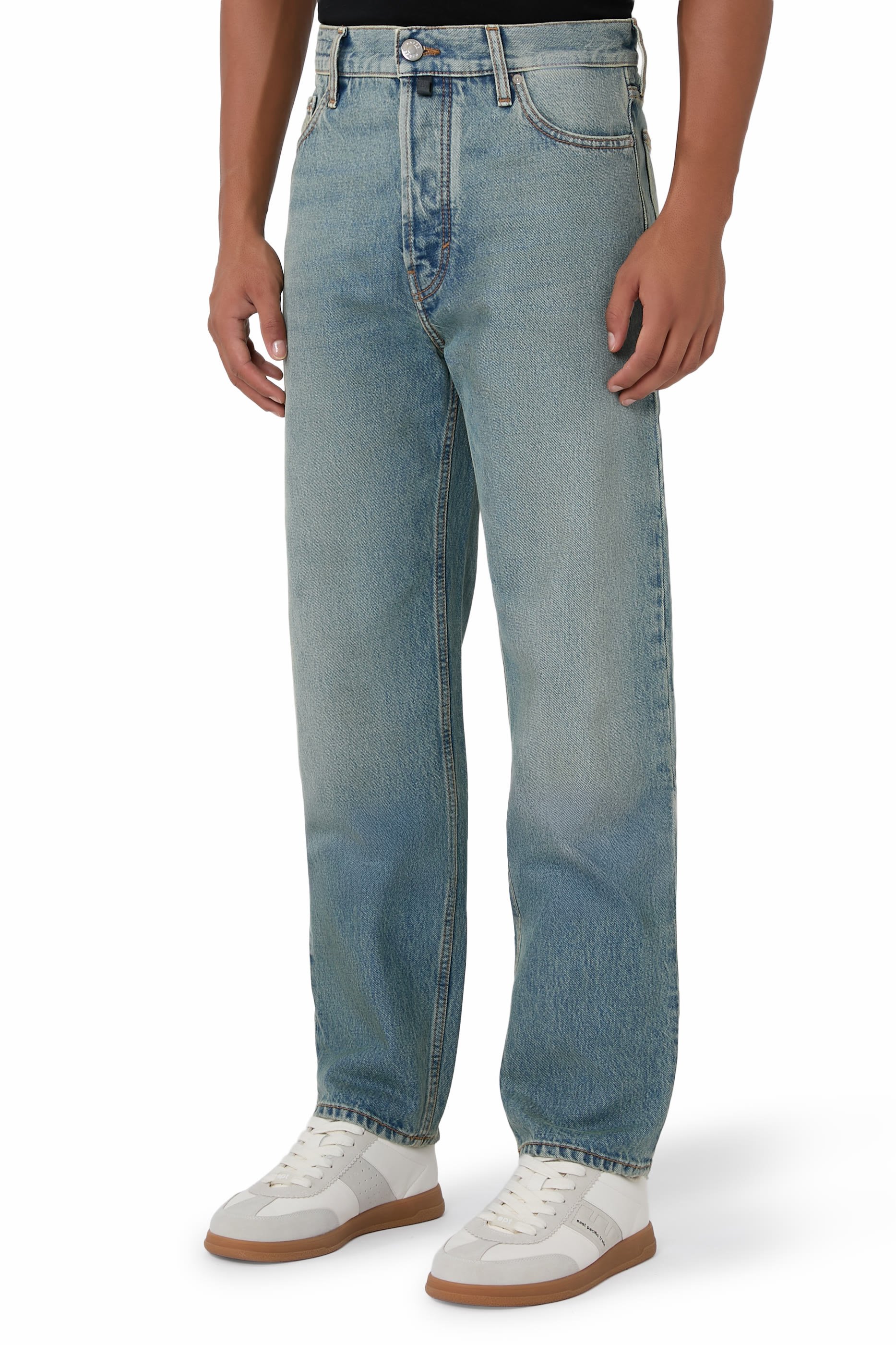 Sean Relaxed-Straight 5 Pocket Jeans