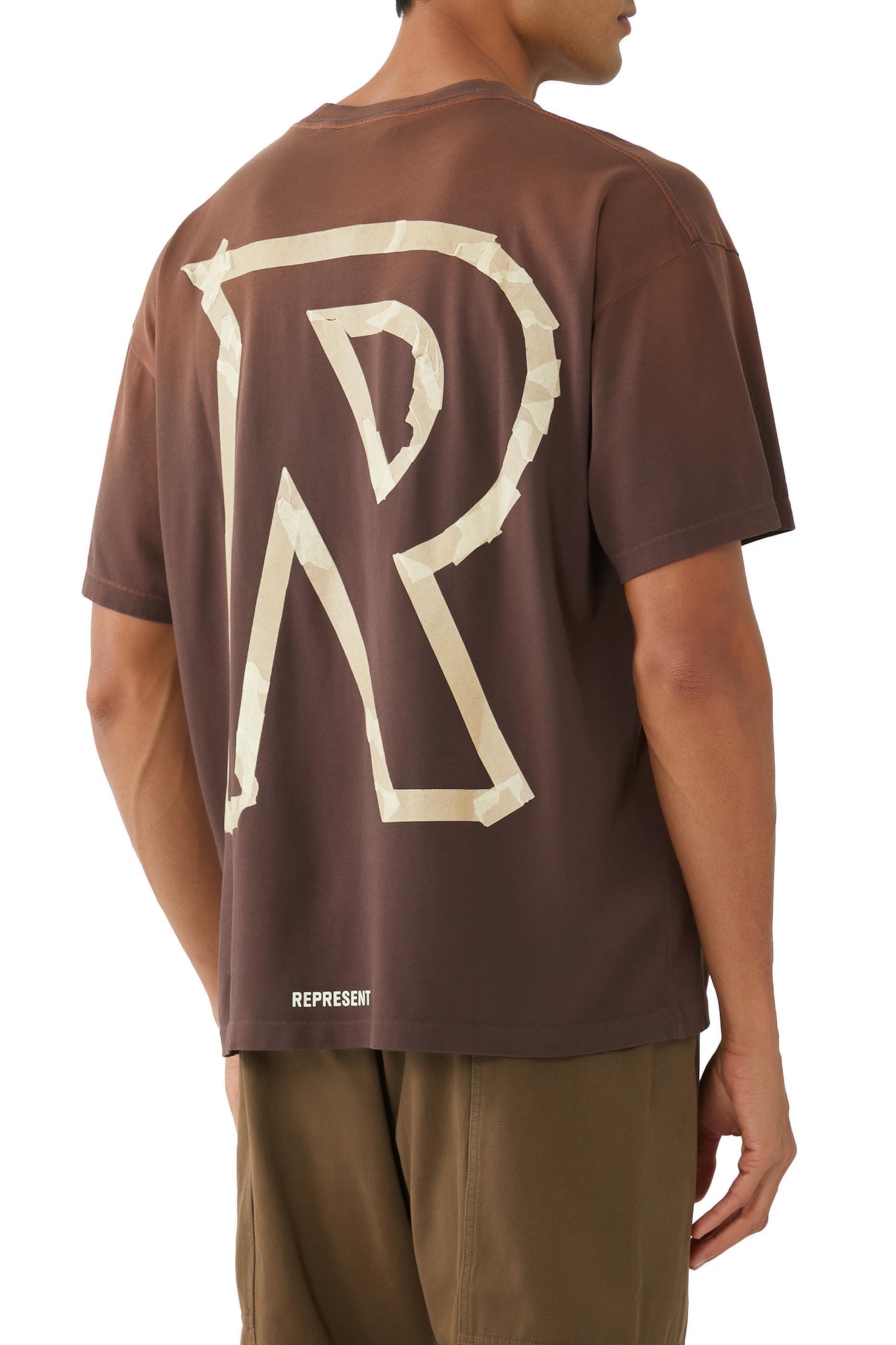 Masking Tape Initial T-Shirt