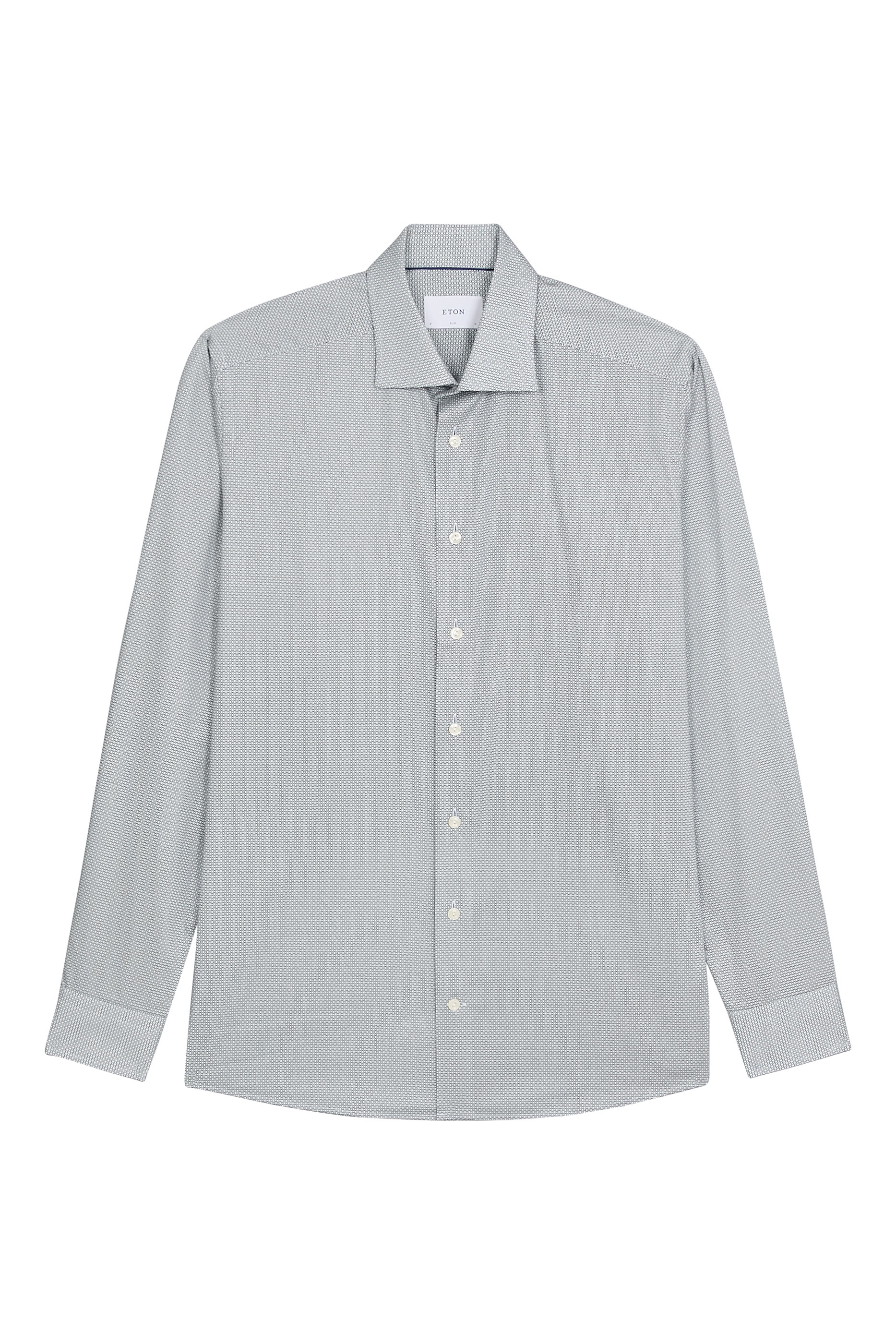 Geometric Signature Twill Shirt