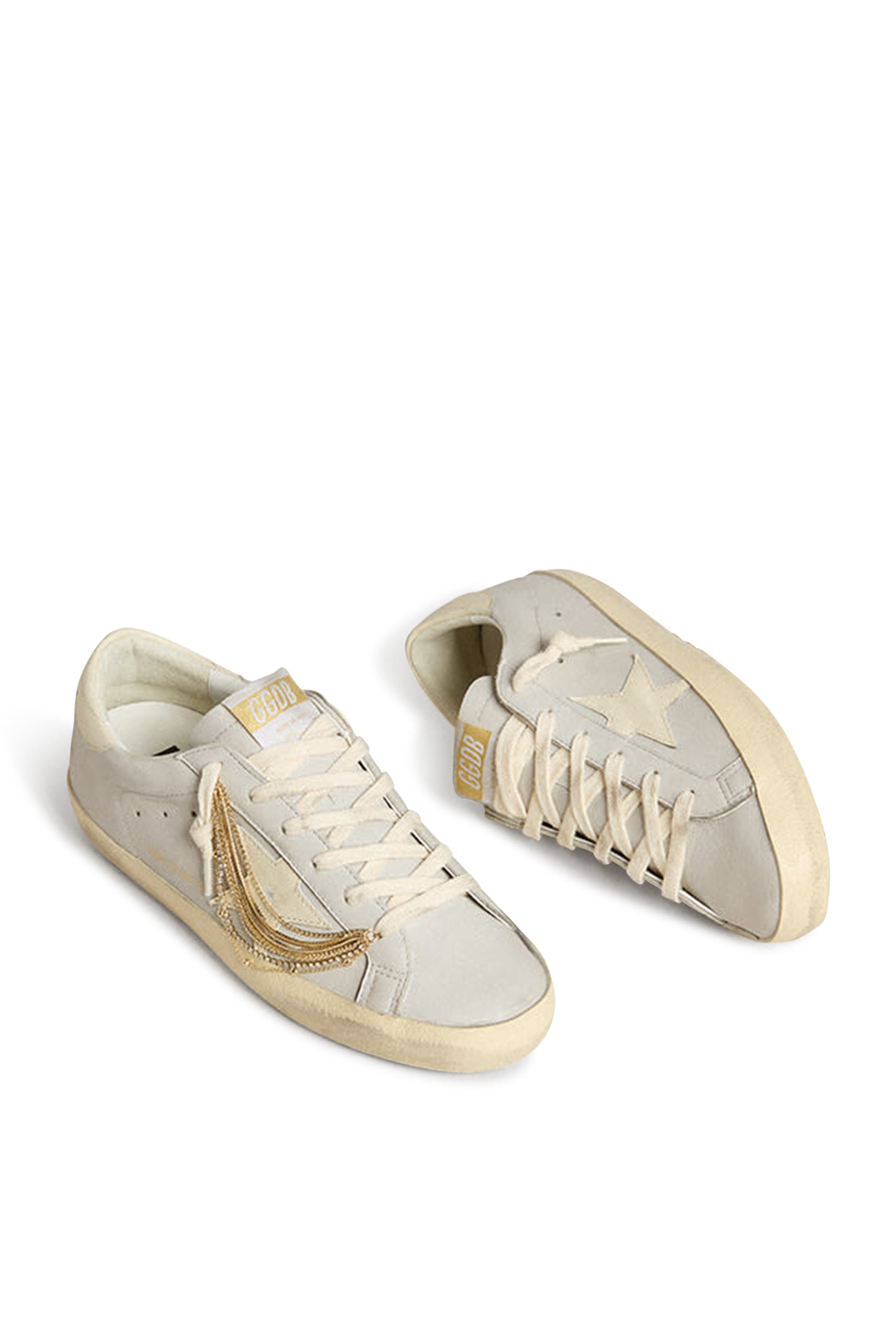 Super-Star LTD Sneakers in Nappa Leather with Leather Star and Heel Tab