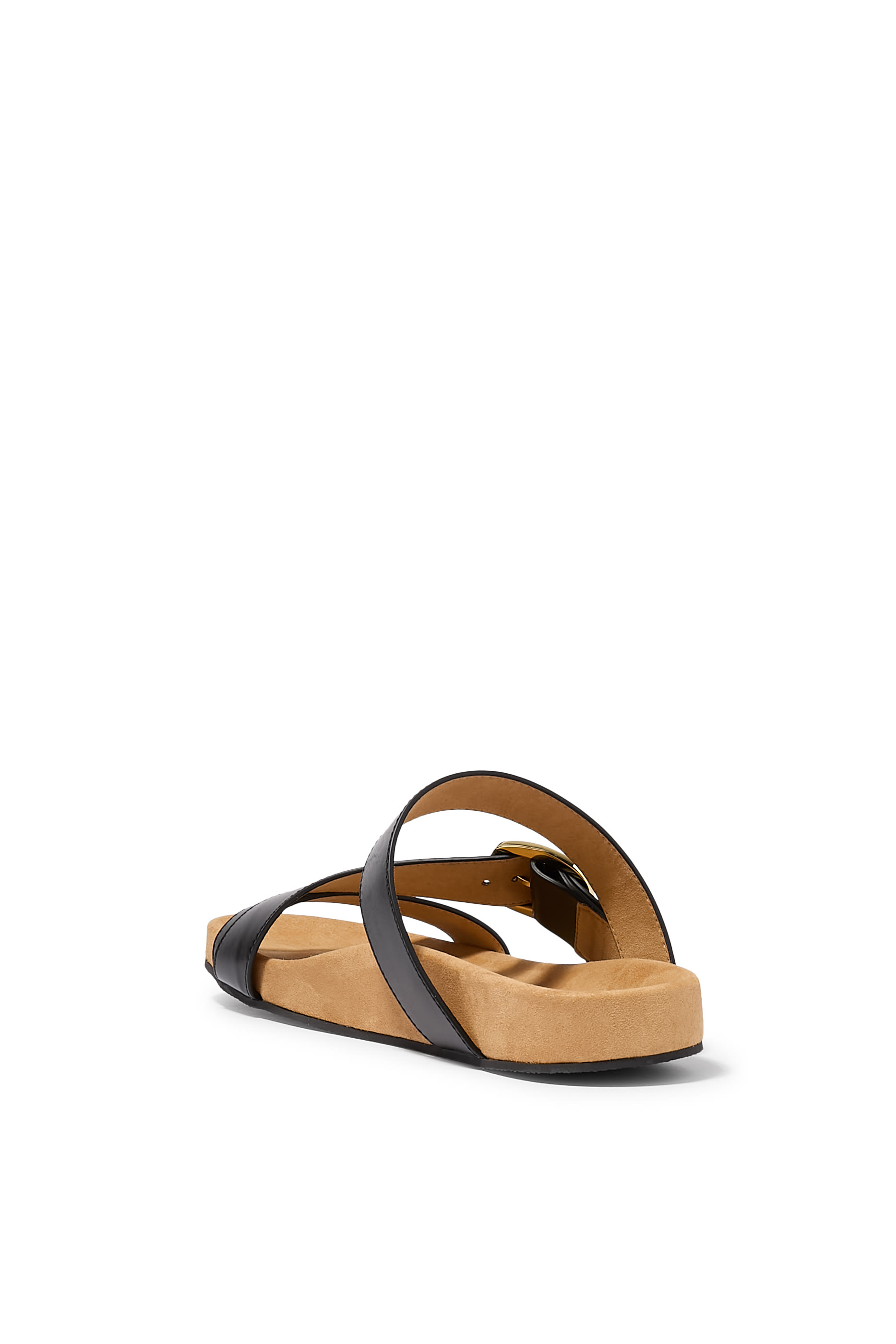 Gaia Backless Buckle Sandals 
