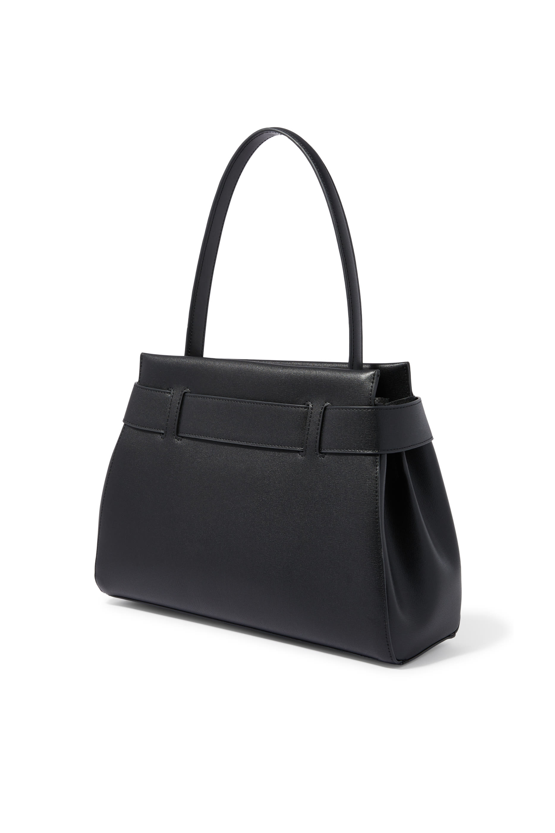 Logo Plaque Two-Way Crossbody Bag