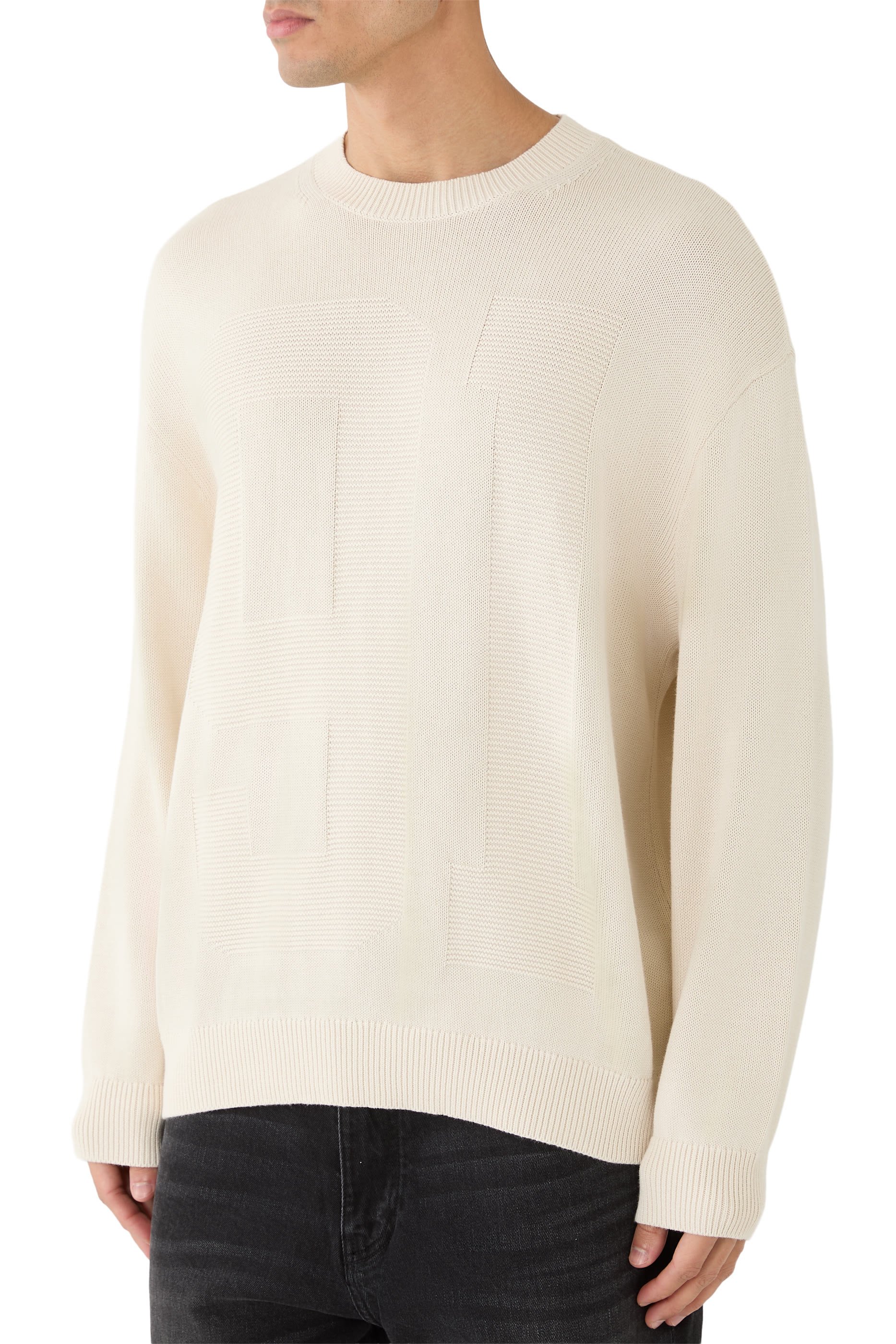 Logomania Fisherman&rsquo;s Rib Jumper