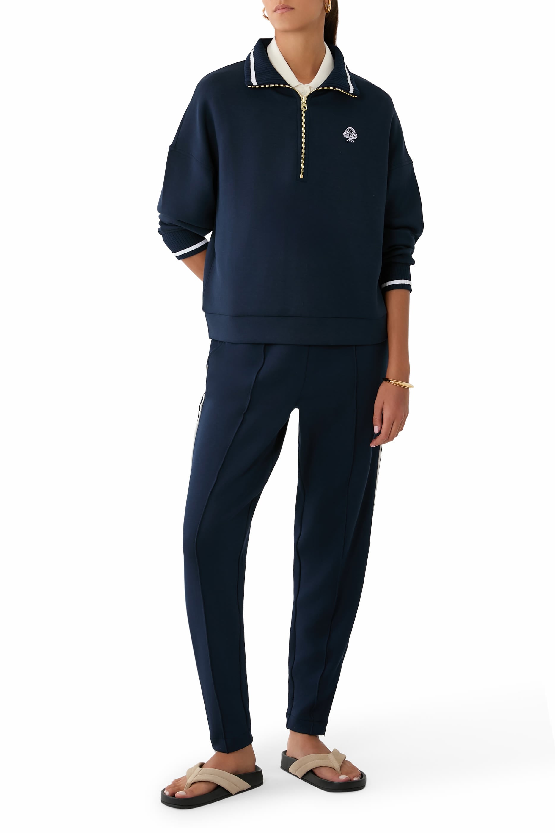 The Slim Pintuck Pants