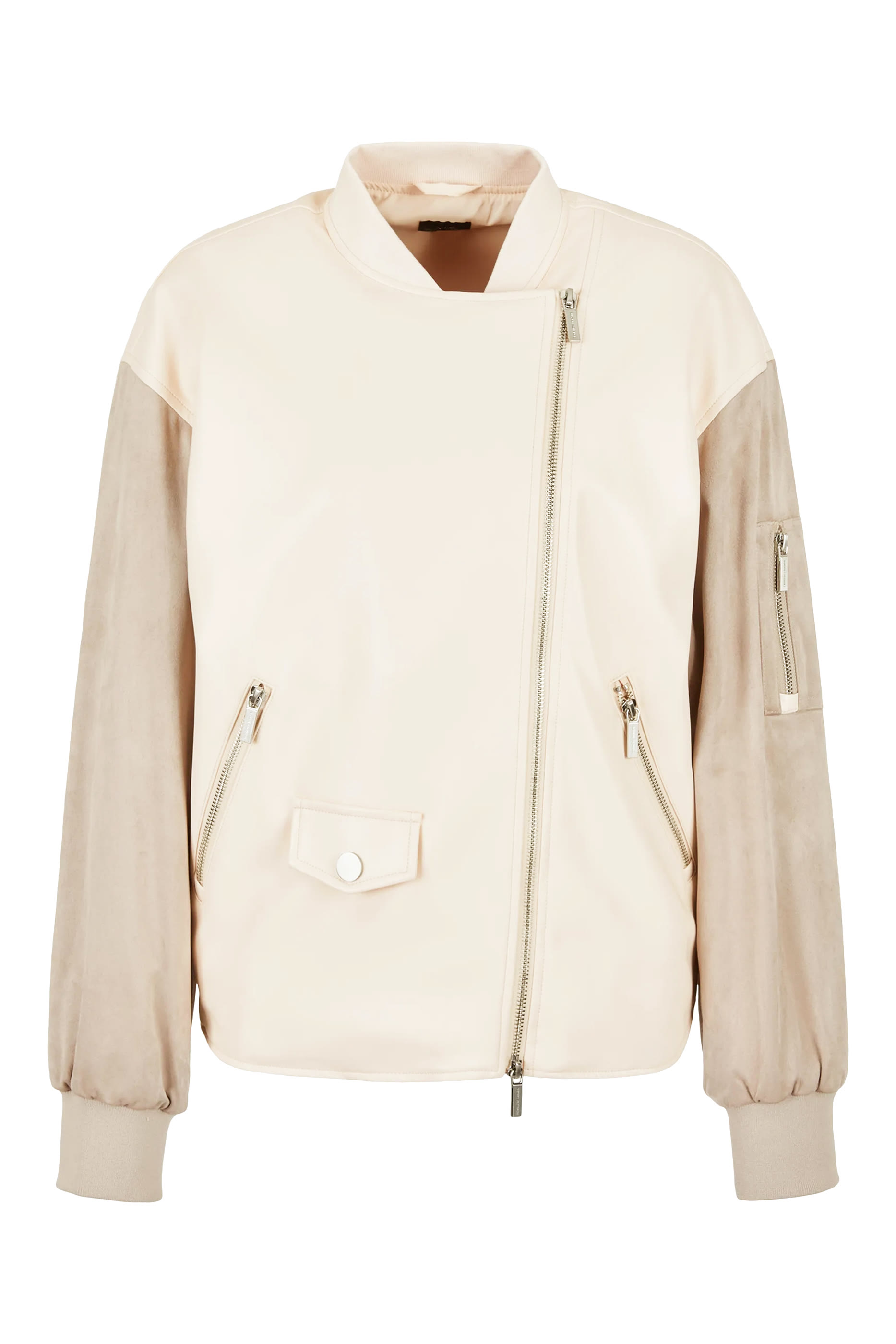 Two-Tone Bomber Jacket