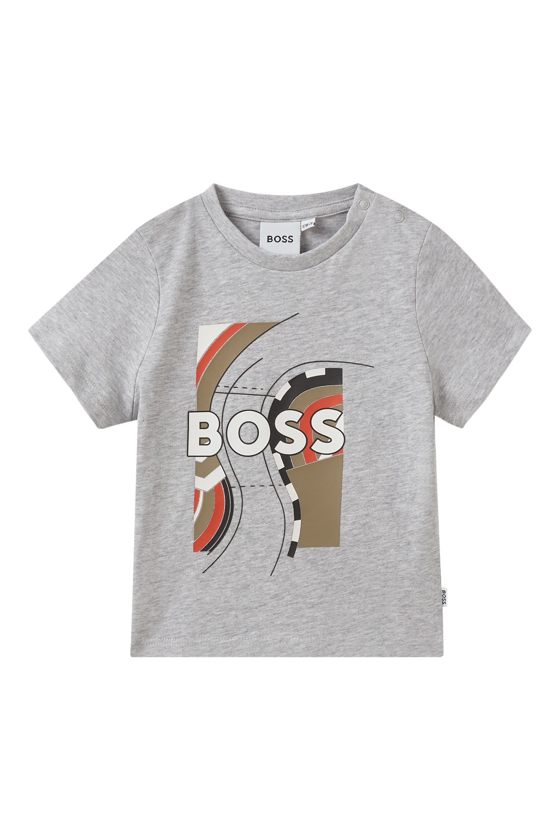 Kids Graphic Logo Print T-Shirt