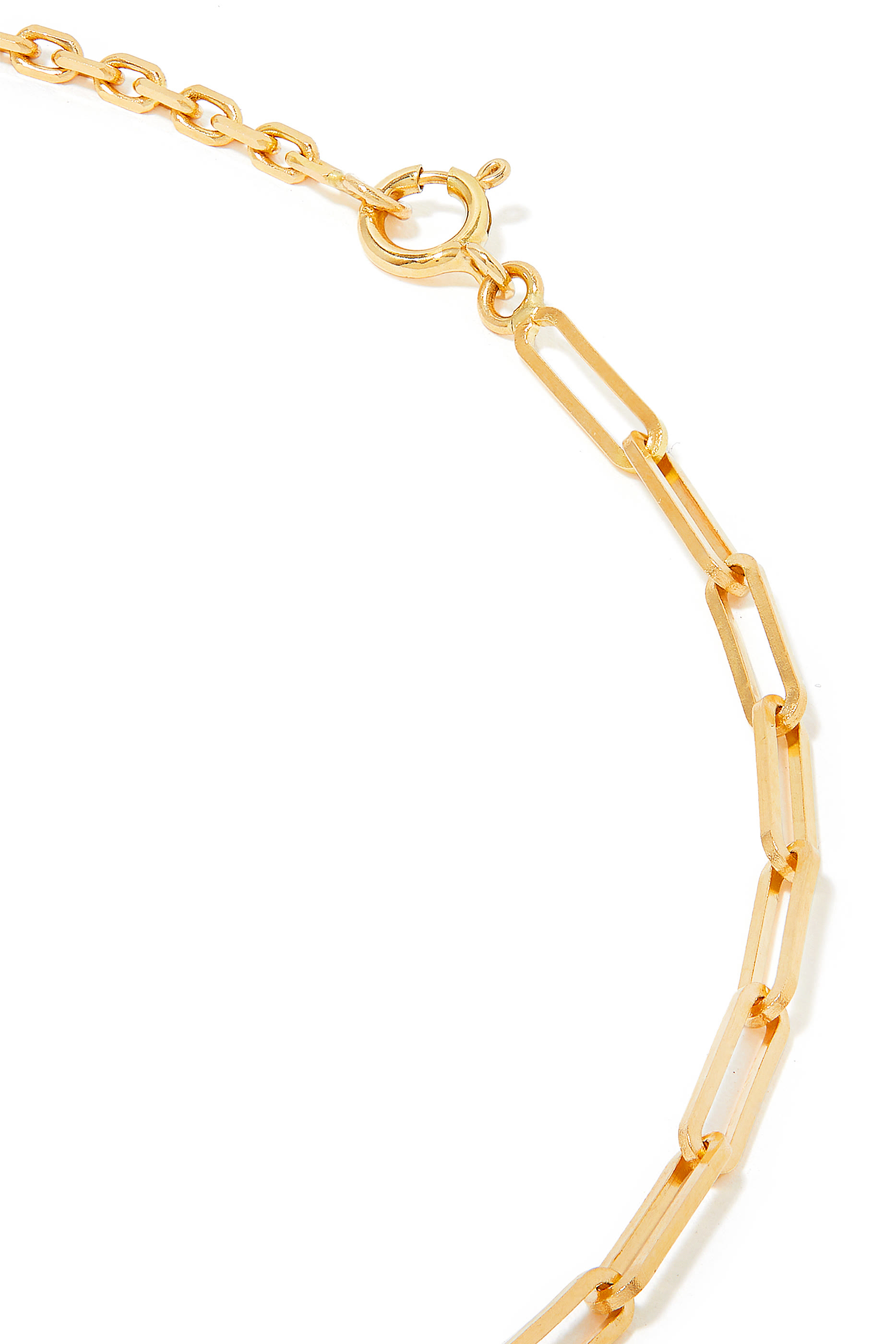 Solitaire Necklace, 18k Yellow Gold