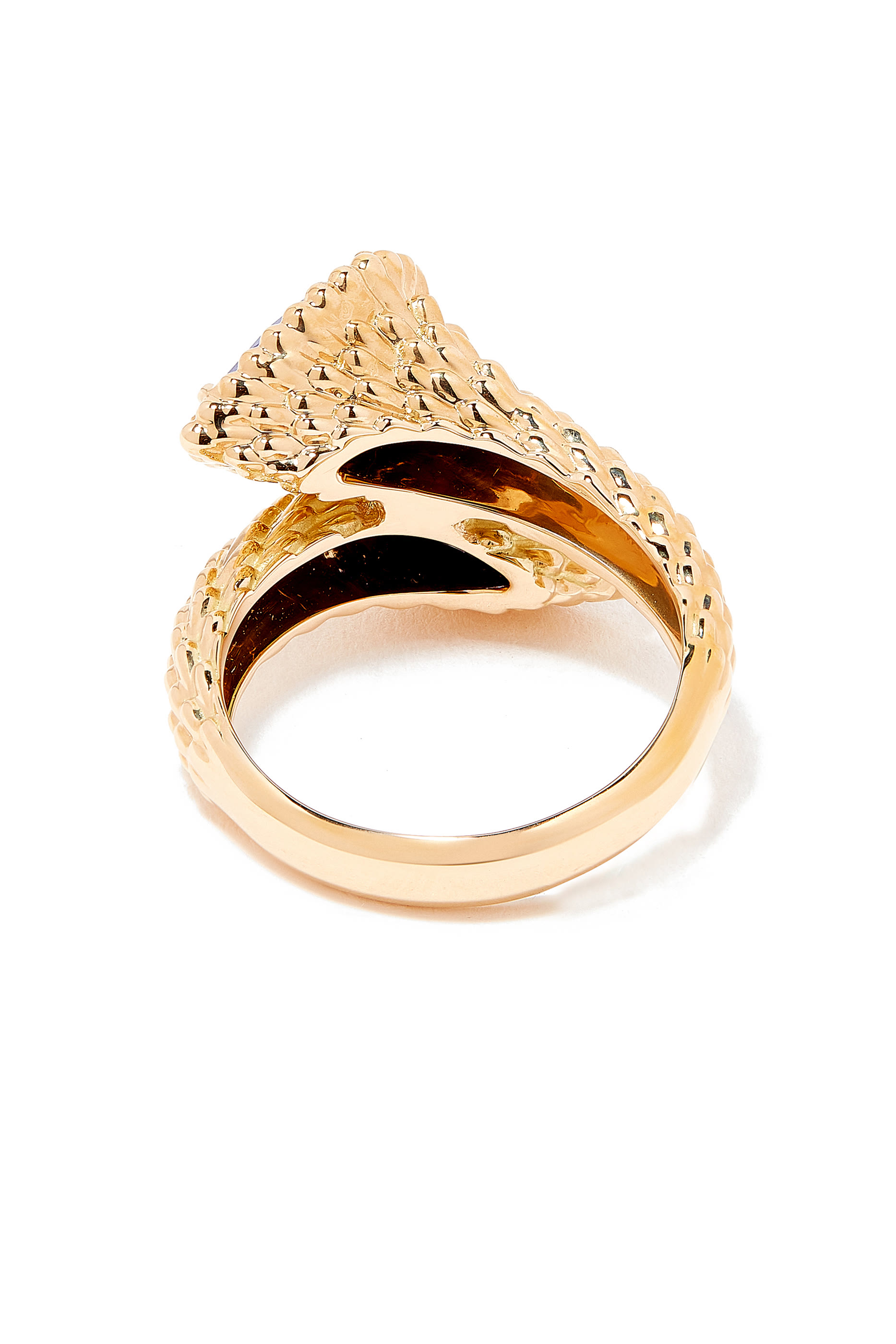 Toi Et Moi Serpent Boh&egrave;me Lapis Lazuli Ring