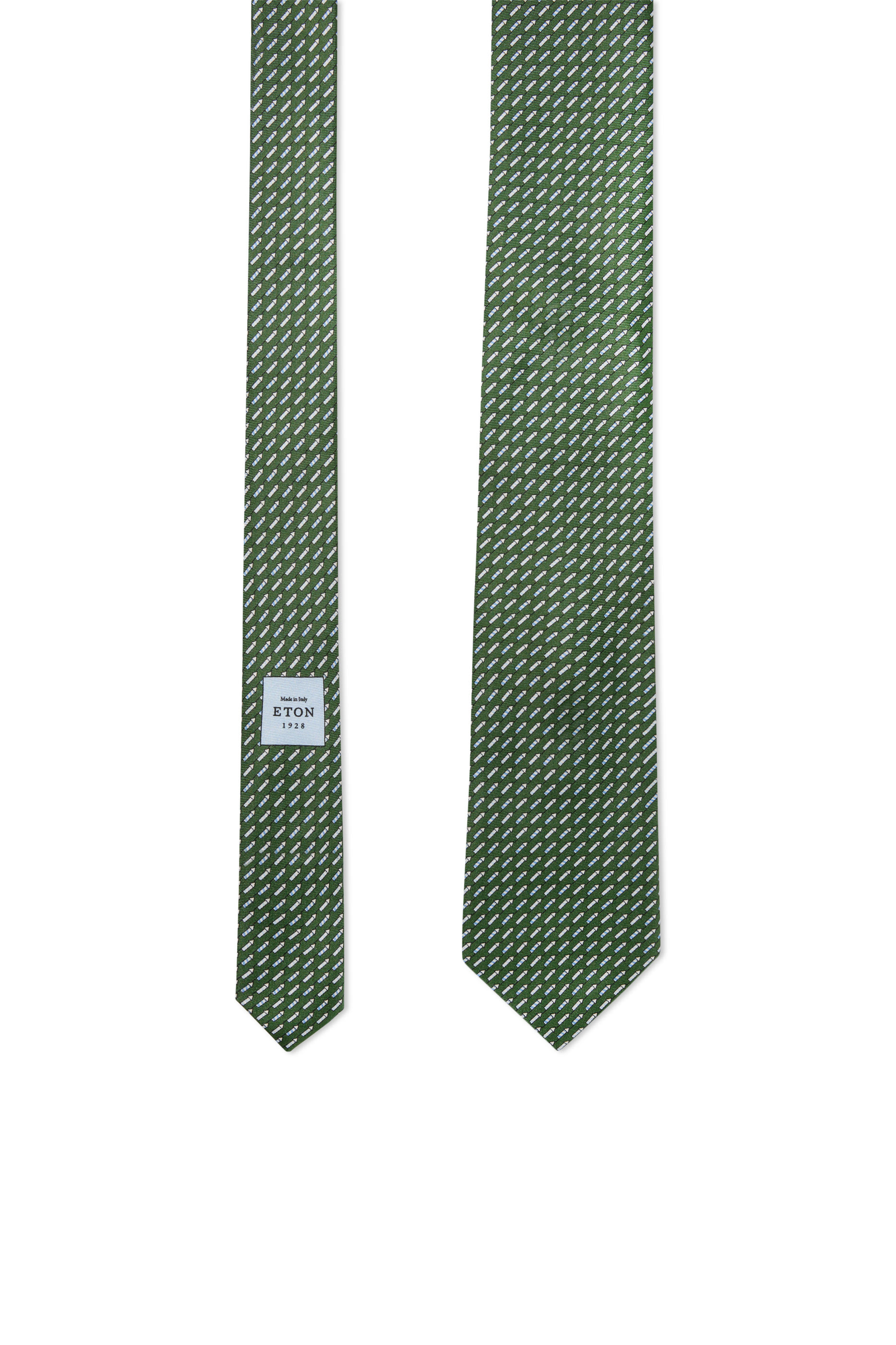 Geometric Woven Silk Tie