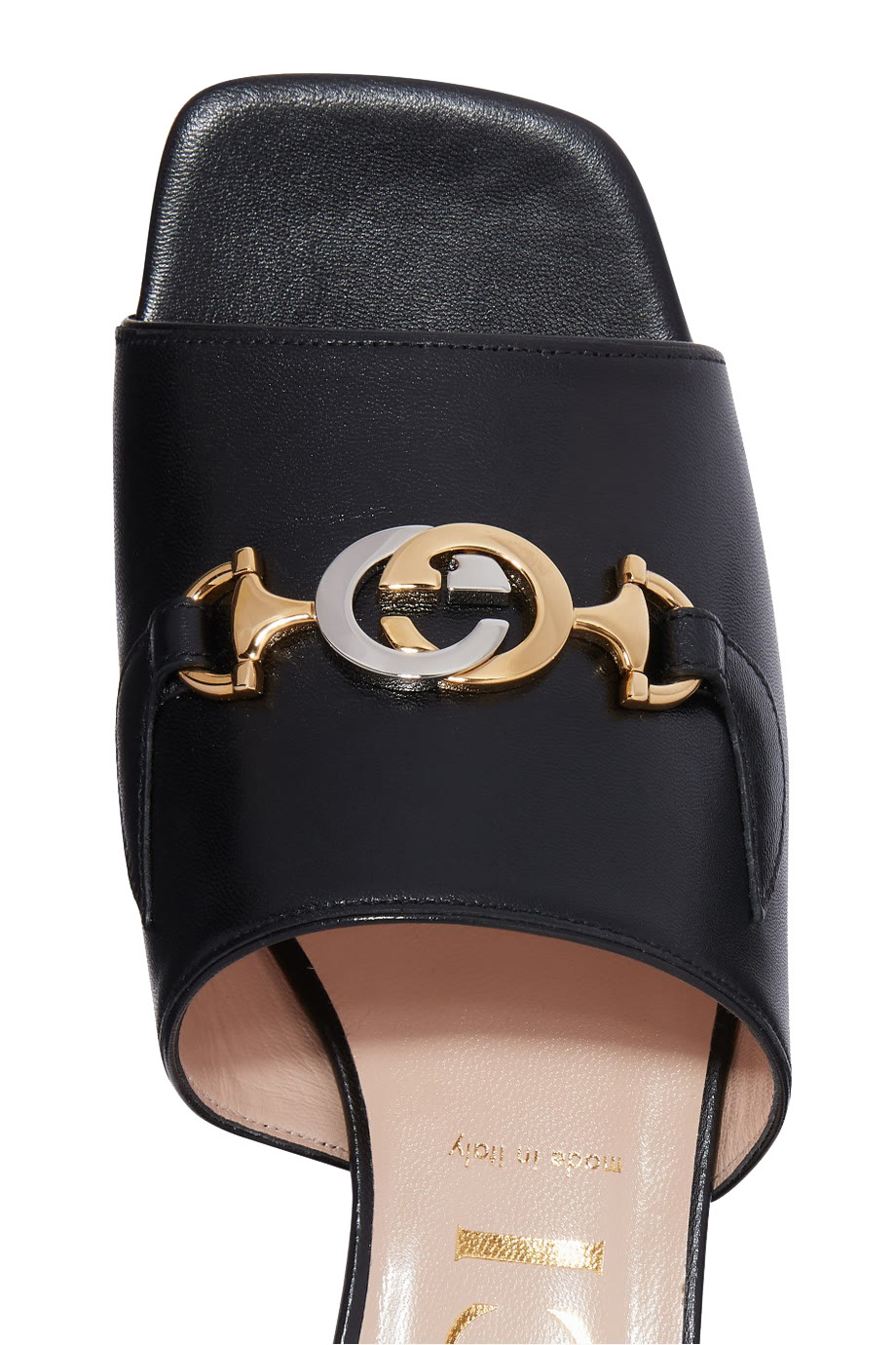 Zumi Leather Slide Sandals