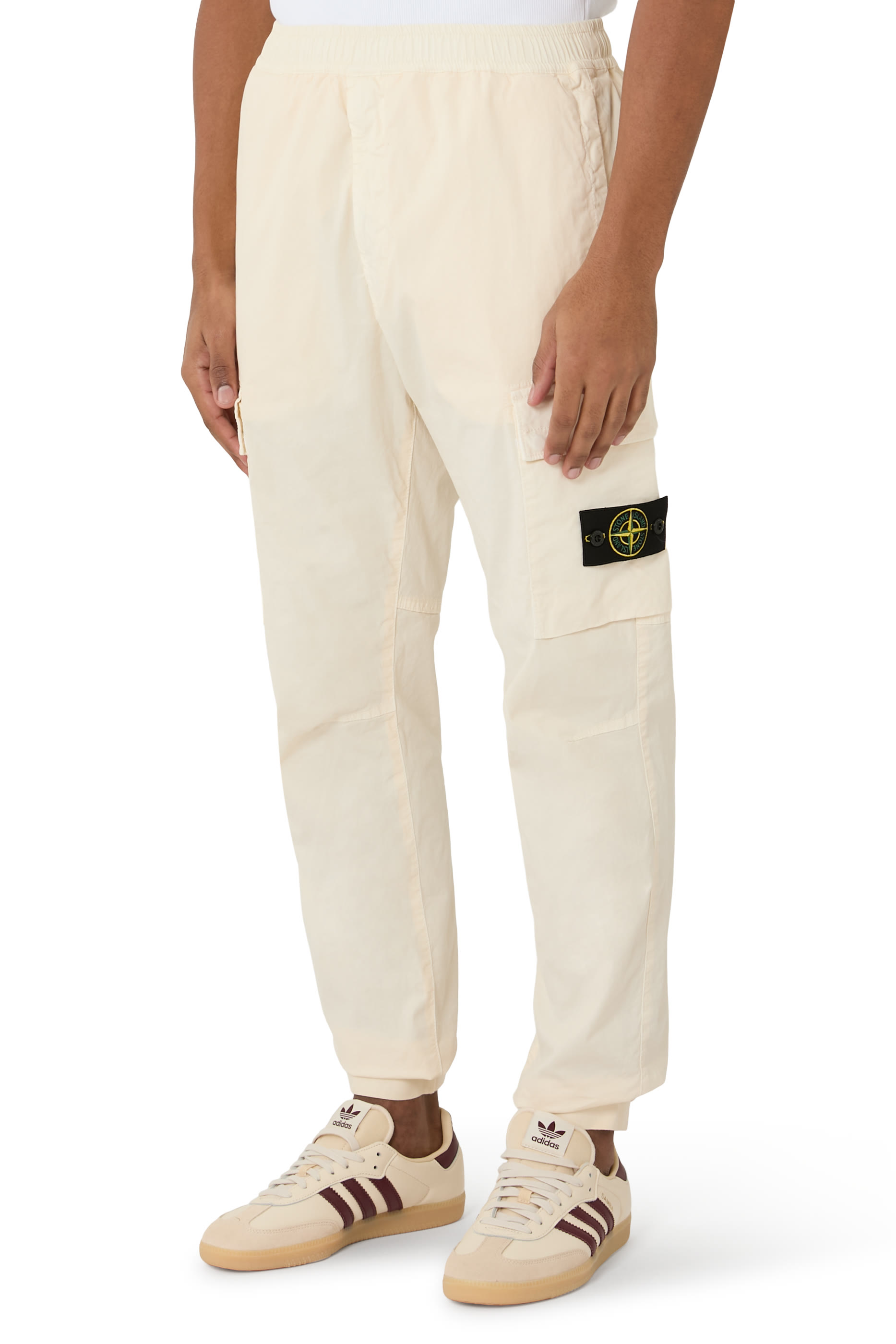 Drawstring Waistband Cargo Pants