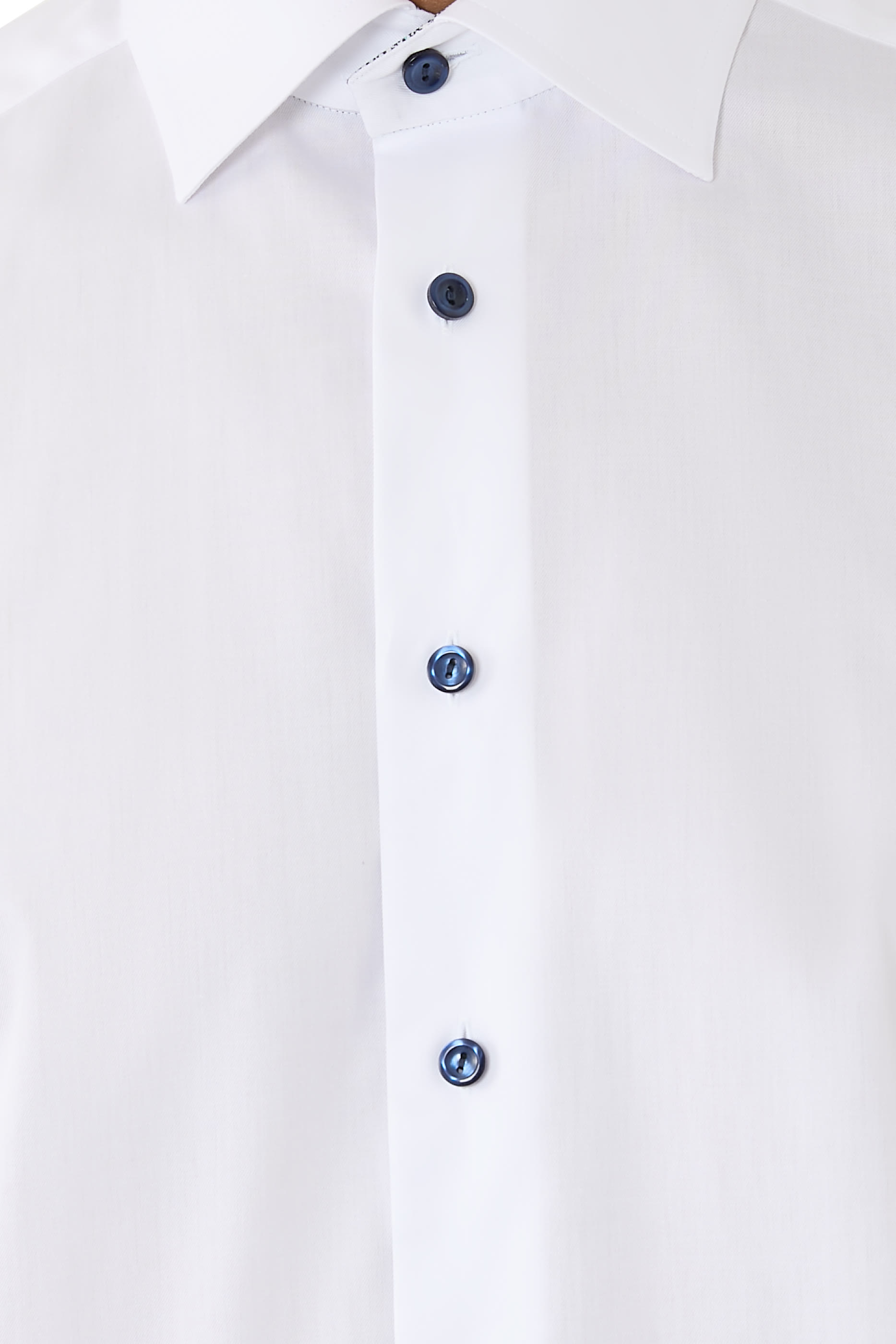 Geometric Effect Signature Twill Shirt