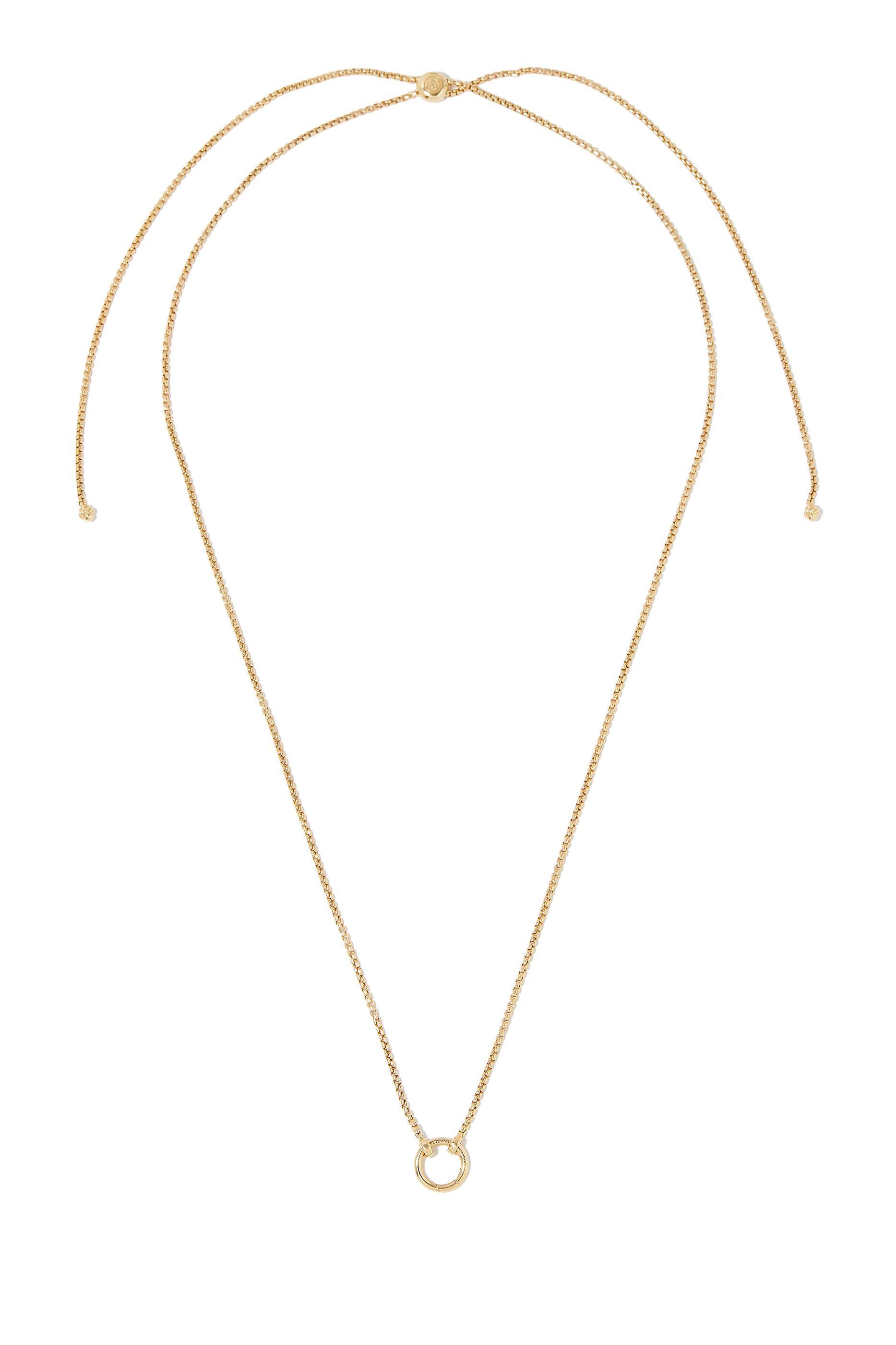 Smooth Vehicle Box Chain Necklace